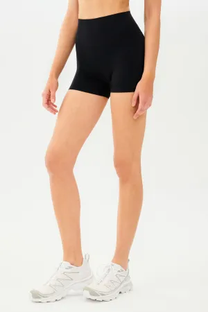 Airweight High Waist  3.5?? Short - Black Quick Release Buckle