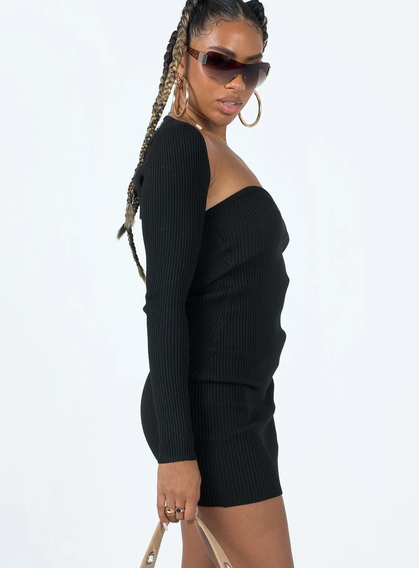 Low Key Hellie Mini Dress Black