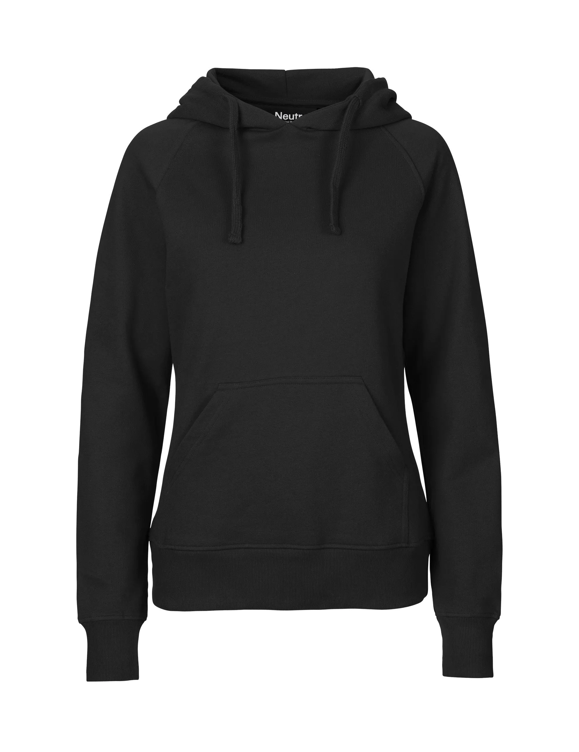 Easy Layer Cozy Style Neutral Ladies Hoodie | BLACK