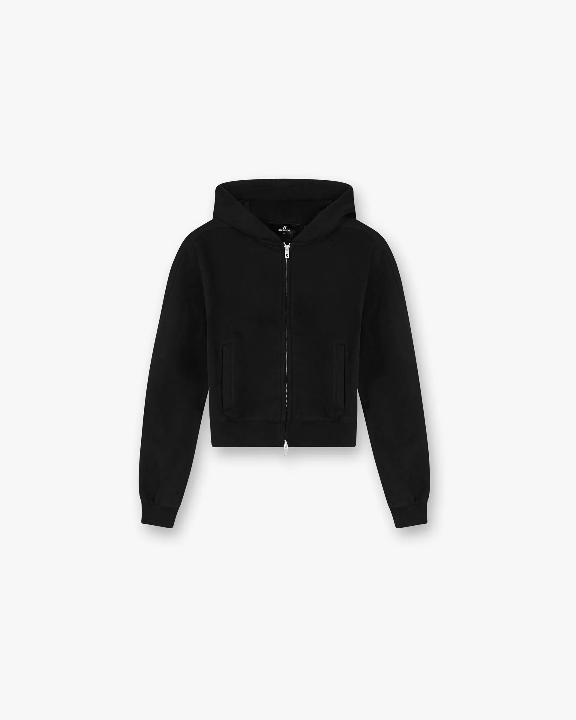 Owners Club Slim Zip Hoodie - Jet Black Fashionable Design