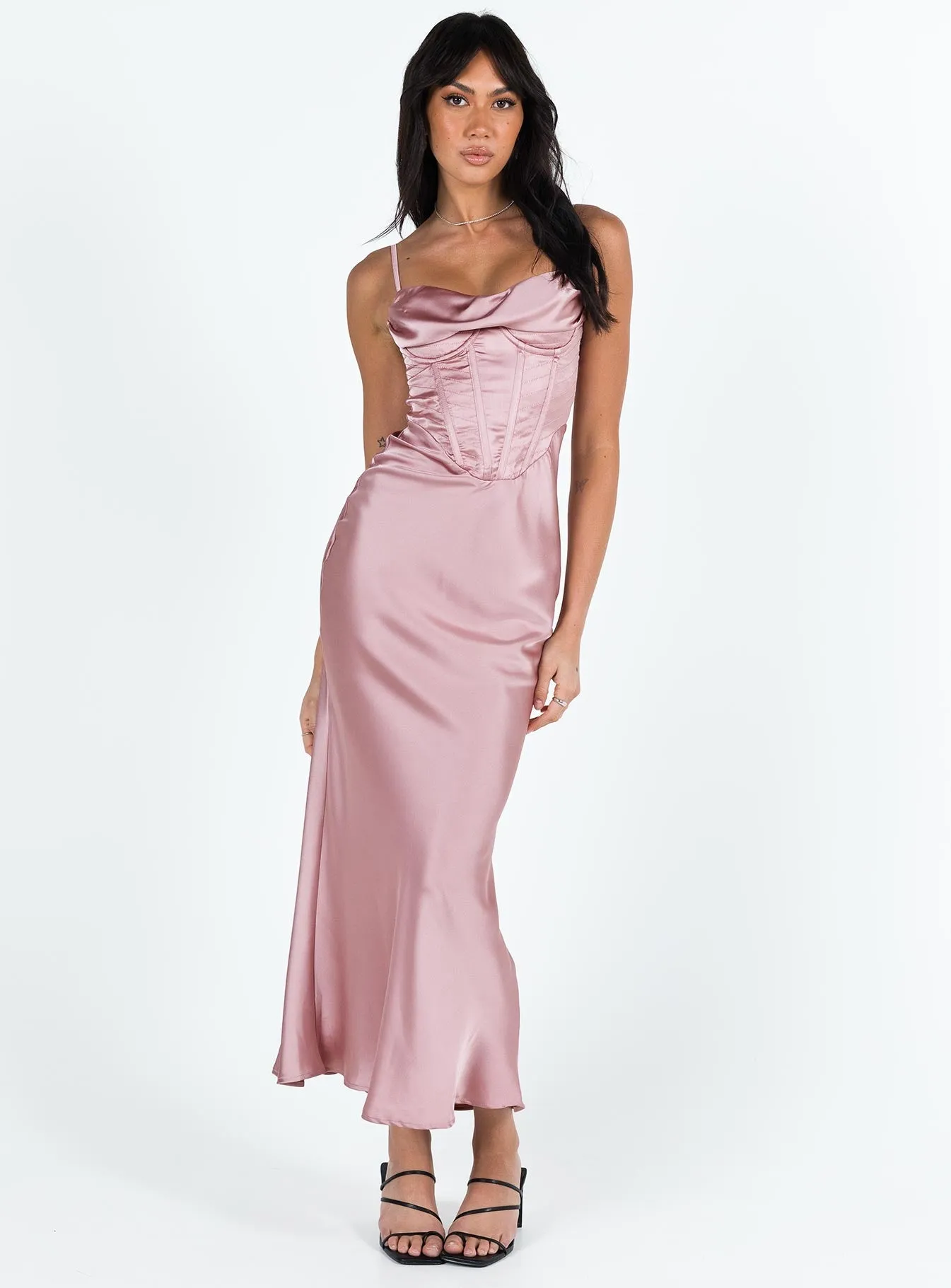 Statement-Piece Chill Base Macrae Maxi Dress Mauve