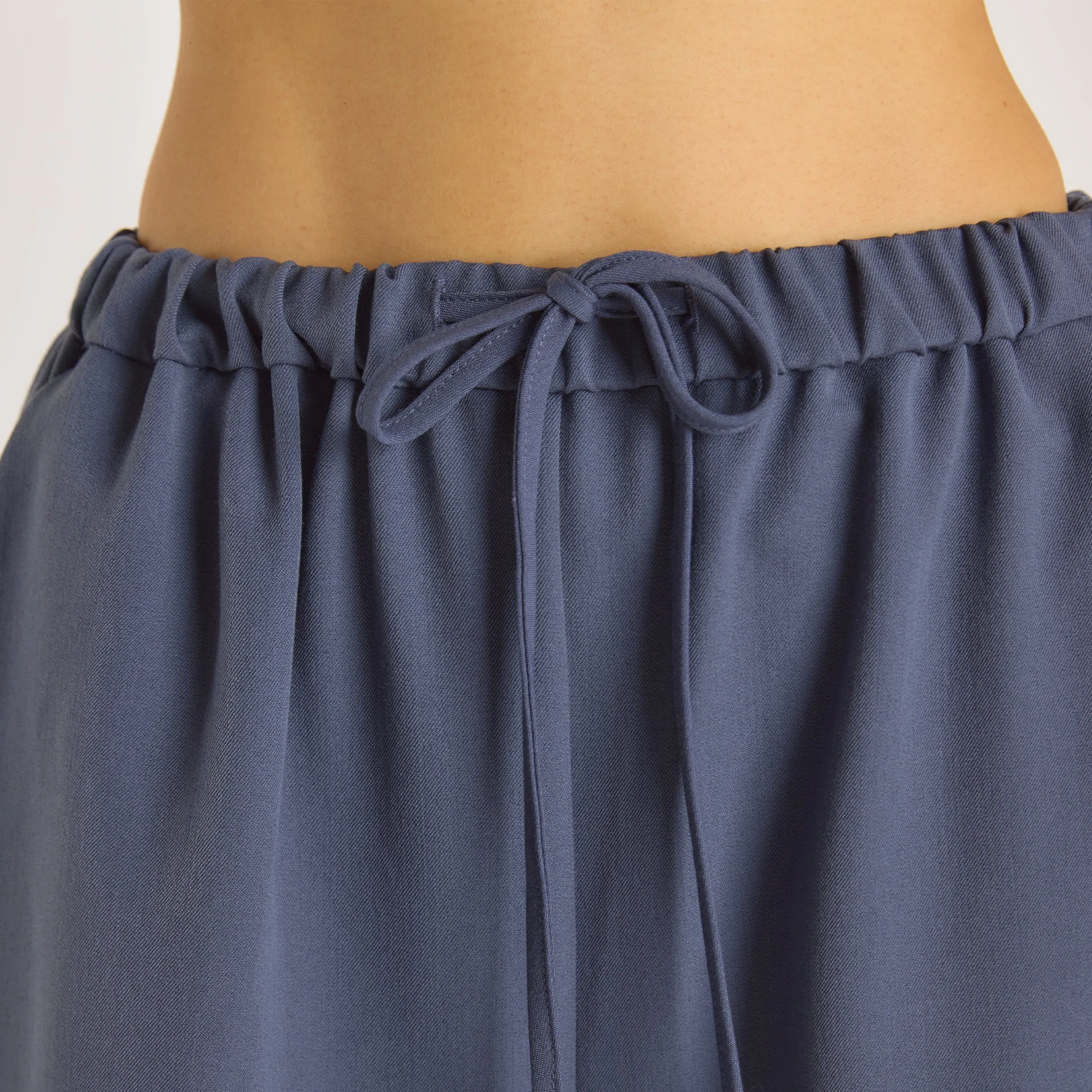 Relaxed-Fit Tailored Pants - Blue FrictionResistantEdging