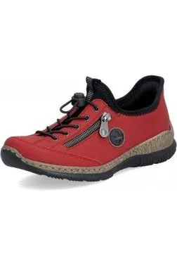 Rieker ladies Shoes N3267-33 Red Lightweight Midsole