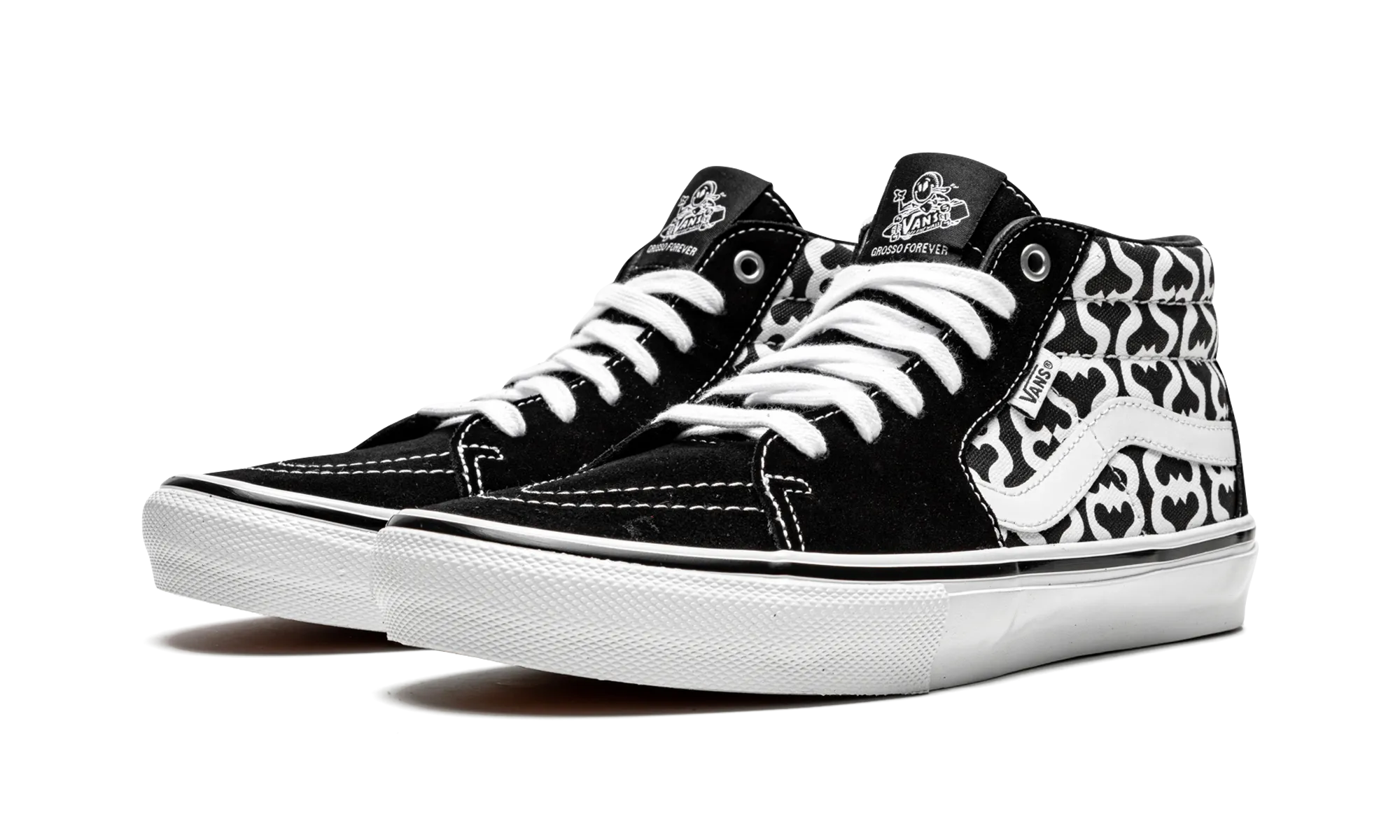 Skate Grosso Mid "Supreme - Monogram S - Black" Dog Pace