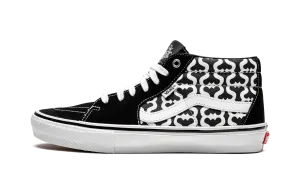 Skate Grosso Mid "Supreme - Monogram S - Black" Sleek Frame
