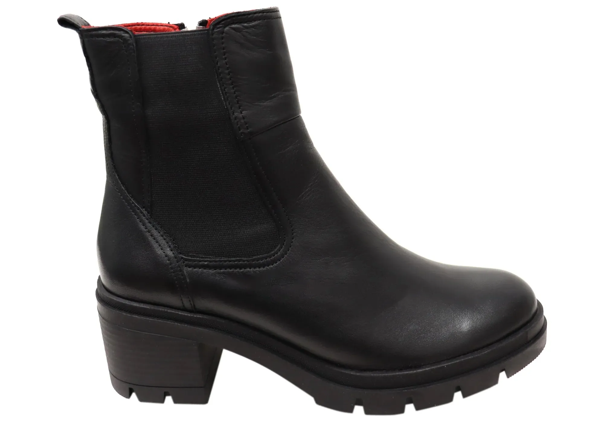 Orizonte Halifax Womens European Comfortable Leather Ankle Boots Insulated Functional Minimalist