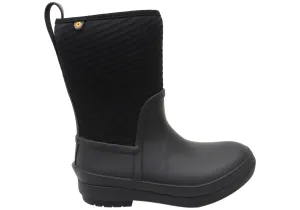 Warehouse Work Bogs Womens Crandall II Mid Zip Casual Waterproof Boots