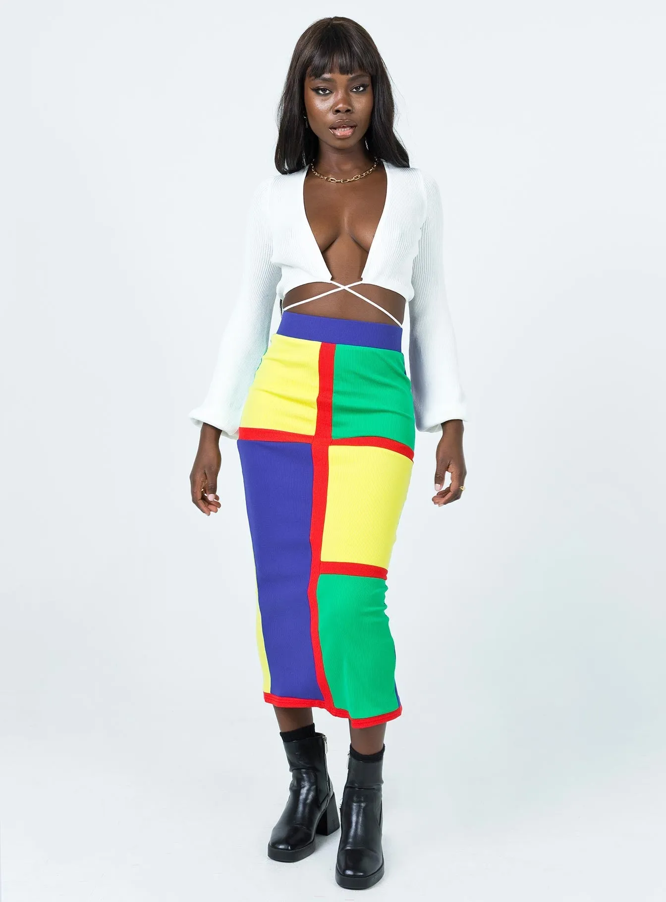 Lego Midi Skirt Multi Convertible Length