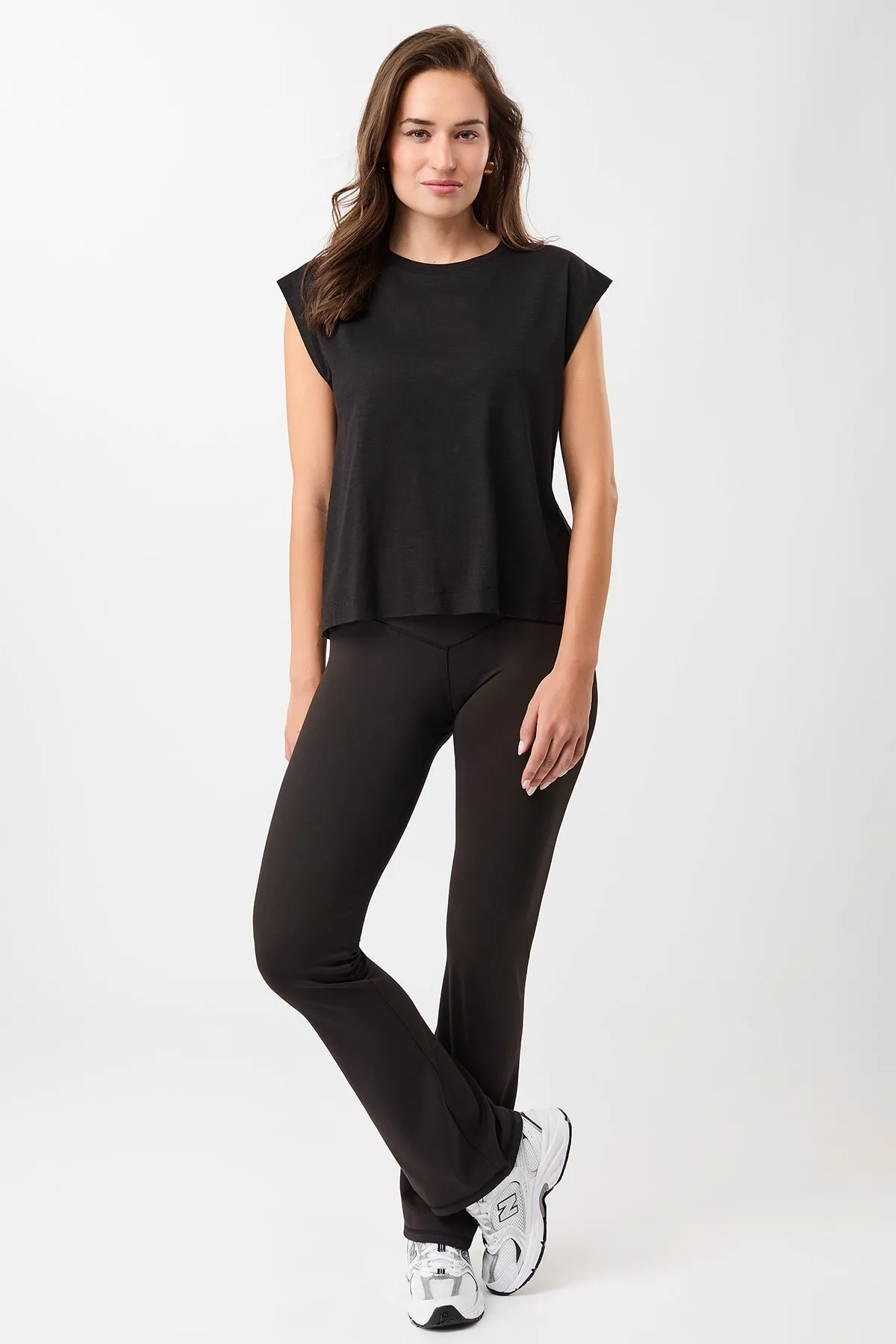 Train Today Top - Black Sport Wear