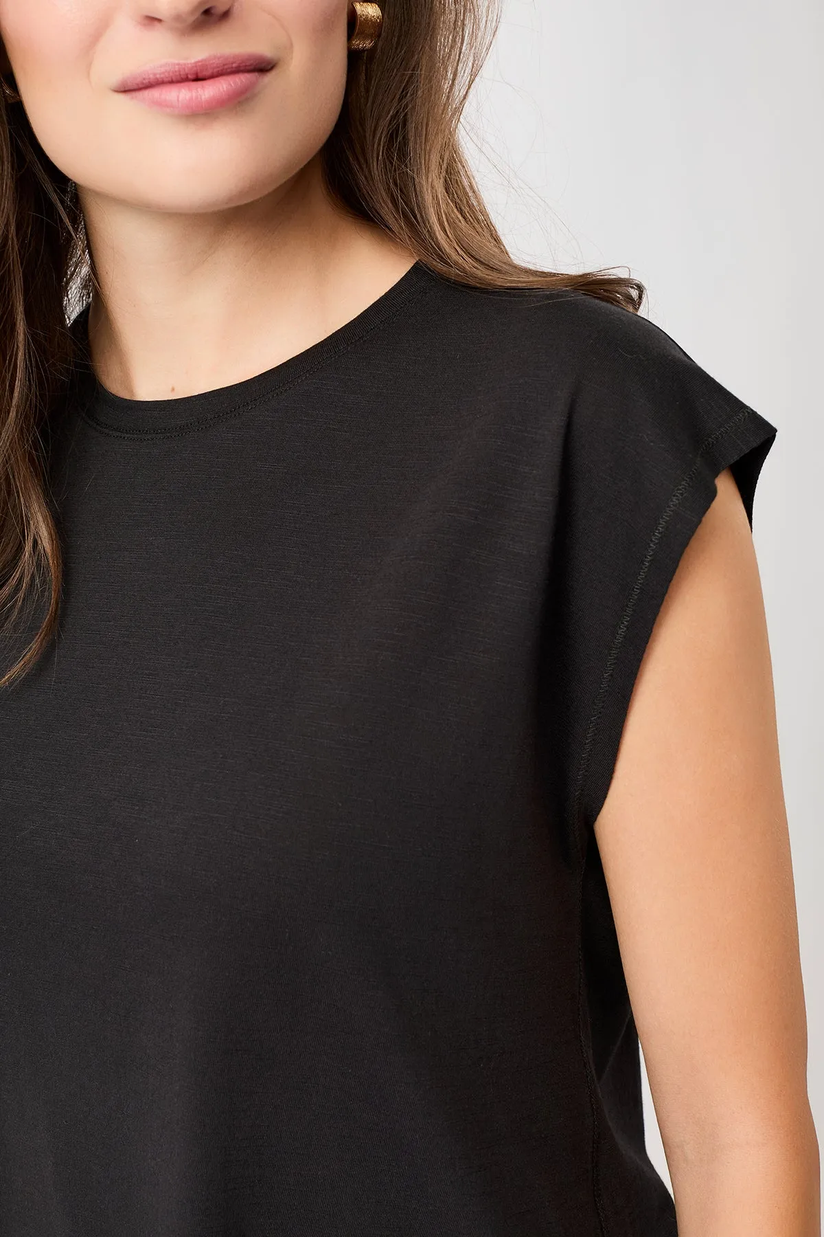 Train Today Top - Black Travel Comfort Style