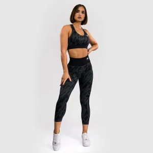 chlorine resistant Active Lifestyle Durable Stitch Venum Graffiti Women??s Full-Length Leggings - Urban Charcoal