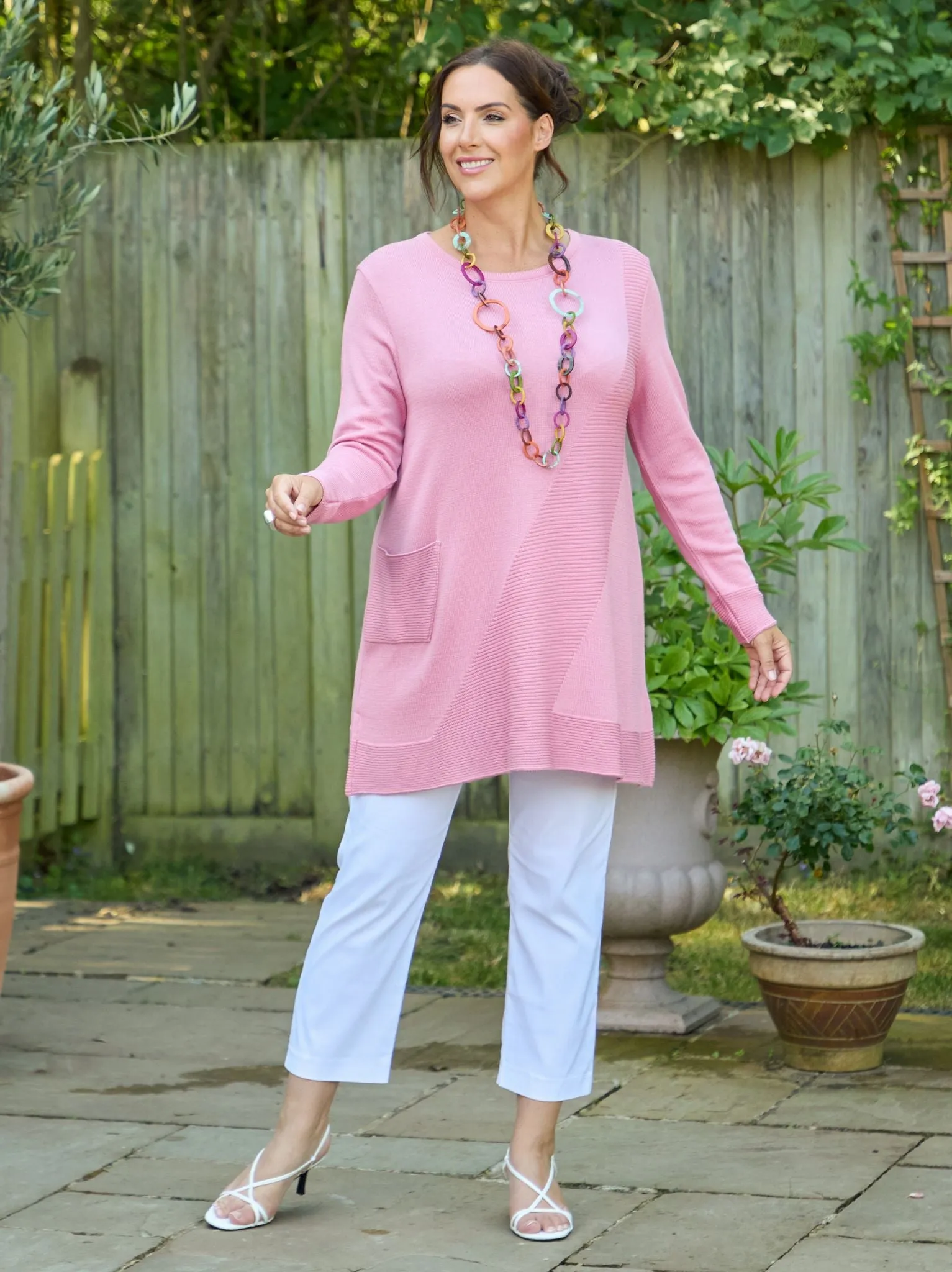 Daily Comfort Stay Soft Mia Knitted Jumper - Soft Pink