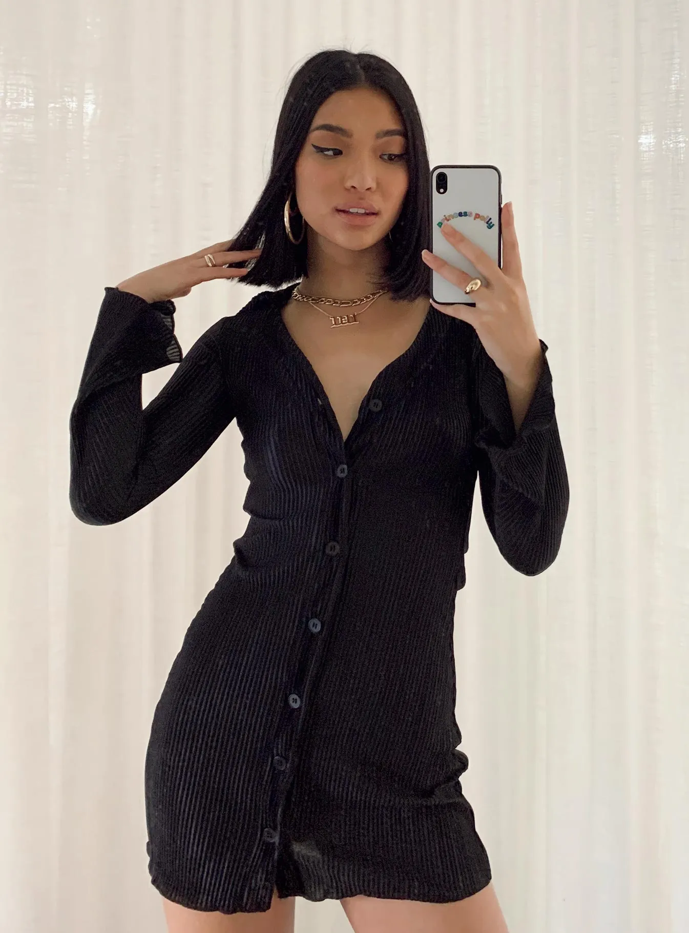 Modern Form Fashion Look Danyon Mini Dress Black