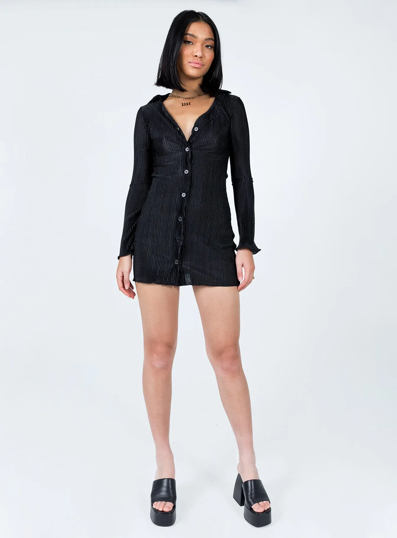 Contemporary Wear Danyon Mini Dress Black