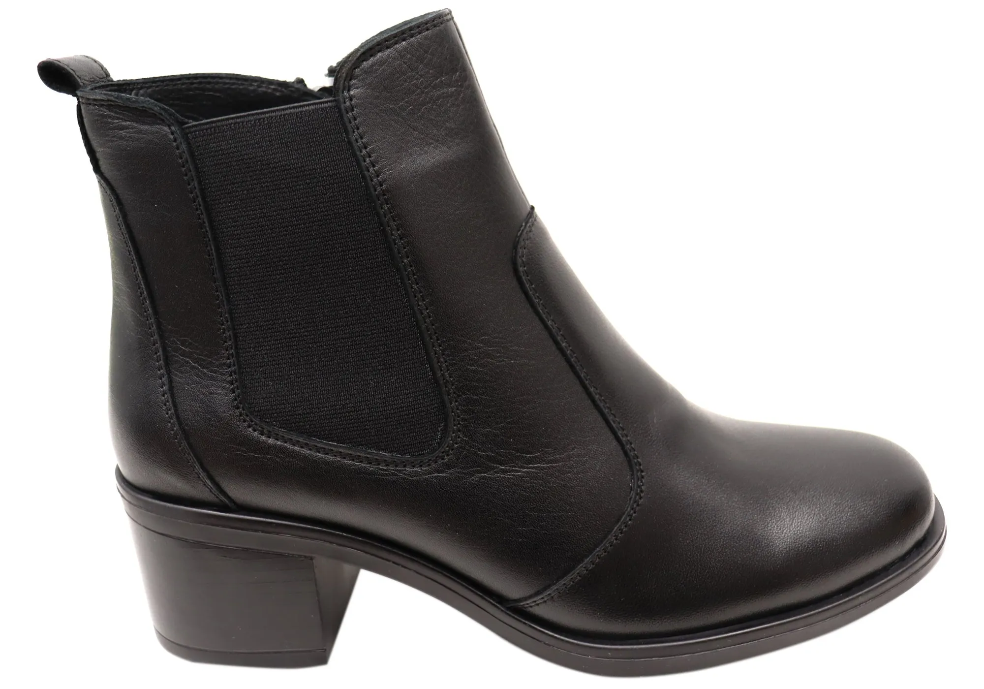 Orizonte Velmer Womens European Comfortable Leather Ankle Boots Mountain use