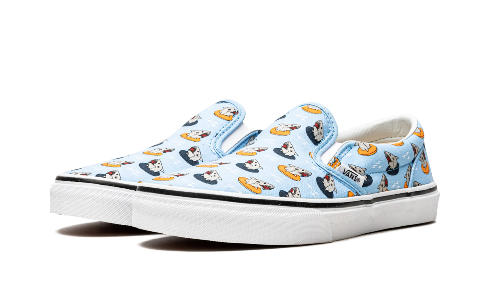 Marathon Day Classic Slip On GS "Floatie Sharks"
