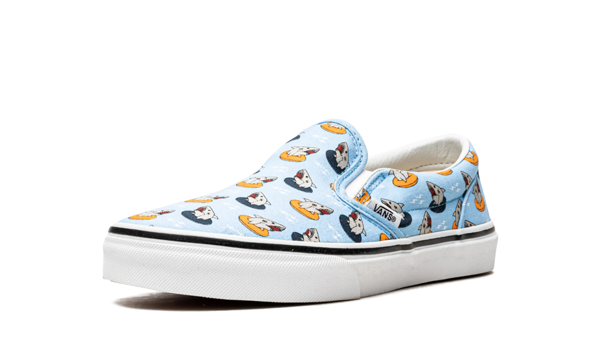 Natural Support Classic Slip On GS "Floatie Sharks"