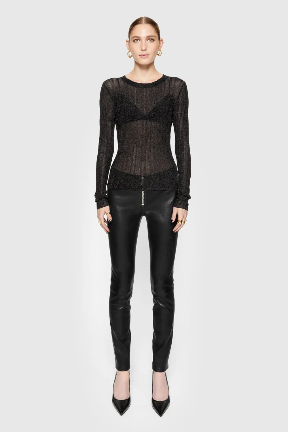 Joyful Mood QuickDrying Ziggy Leather Pant