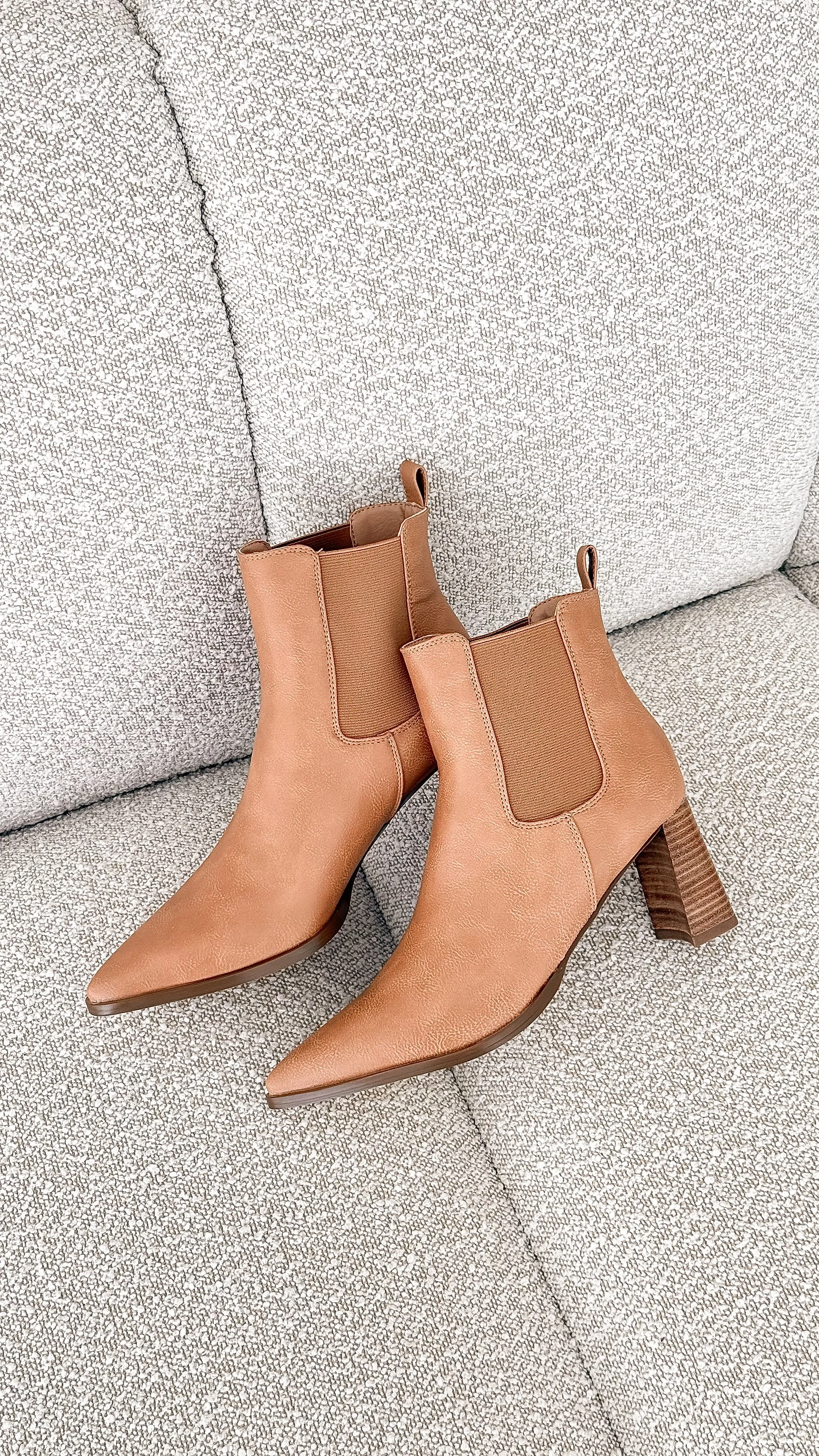suede upper Washable Umiko Boots - Camel Casual