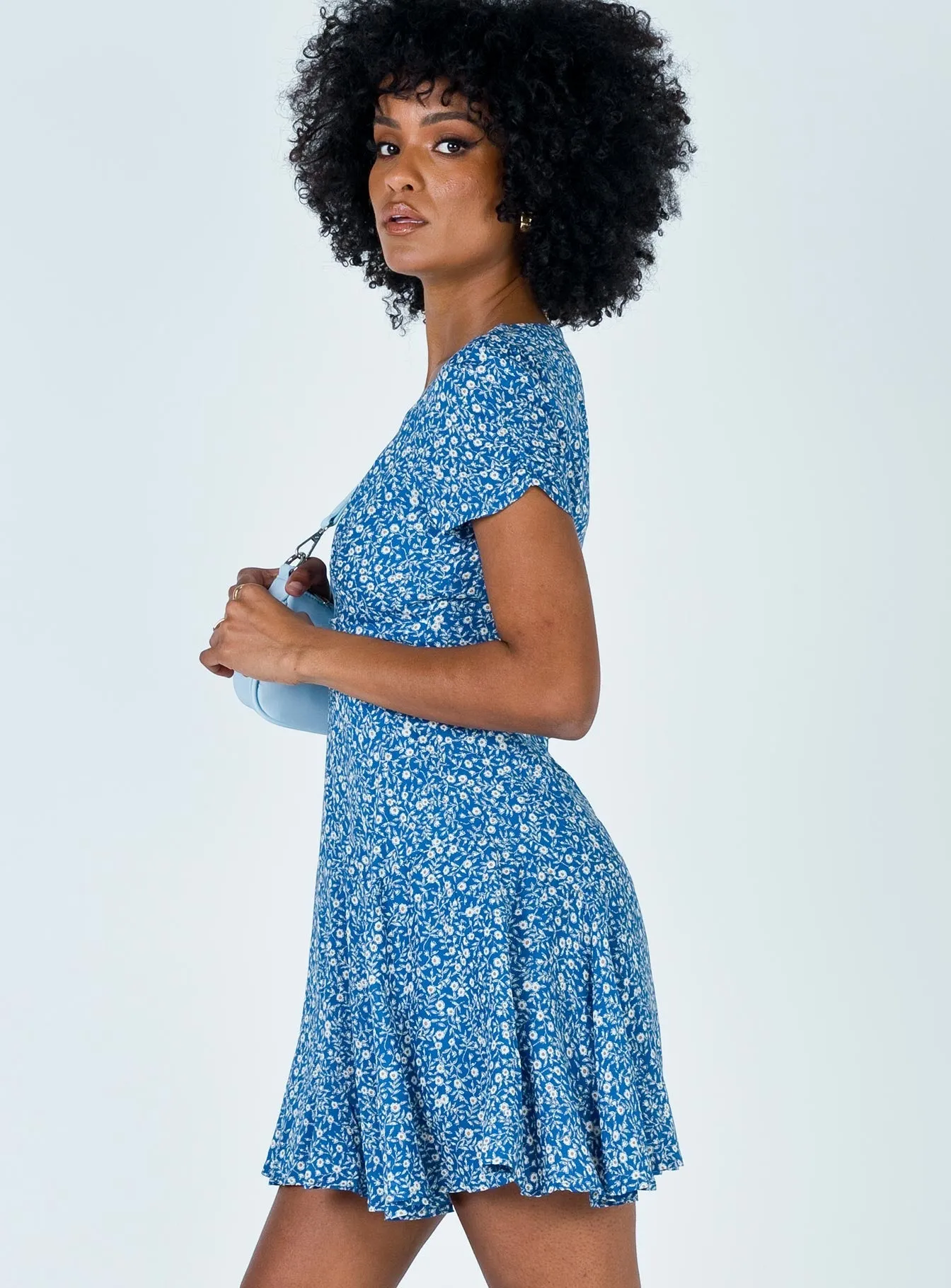 The Sting Mini Dress ConvertibleNeckline