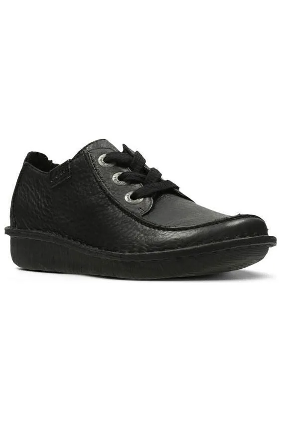 Clark Funny Dream in Black leather Moist Guard