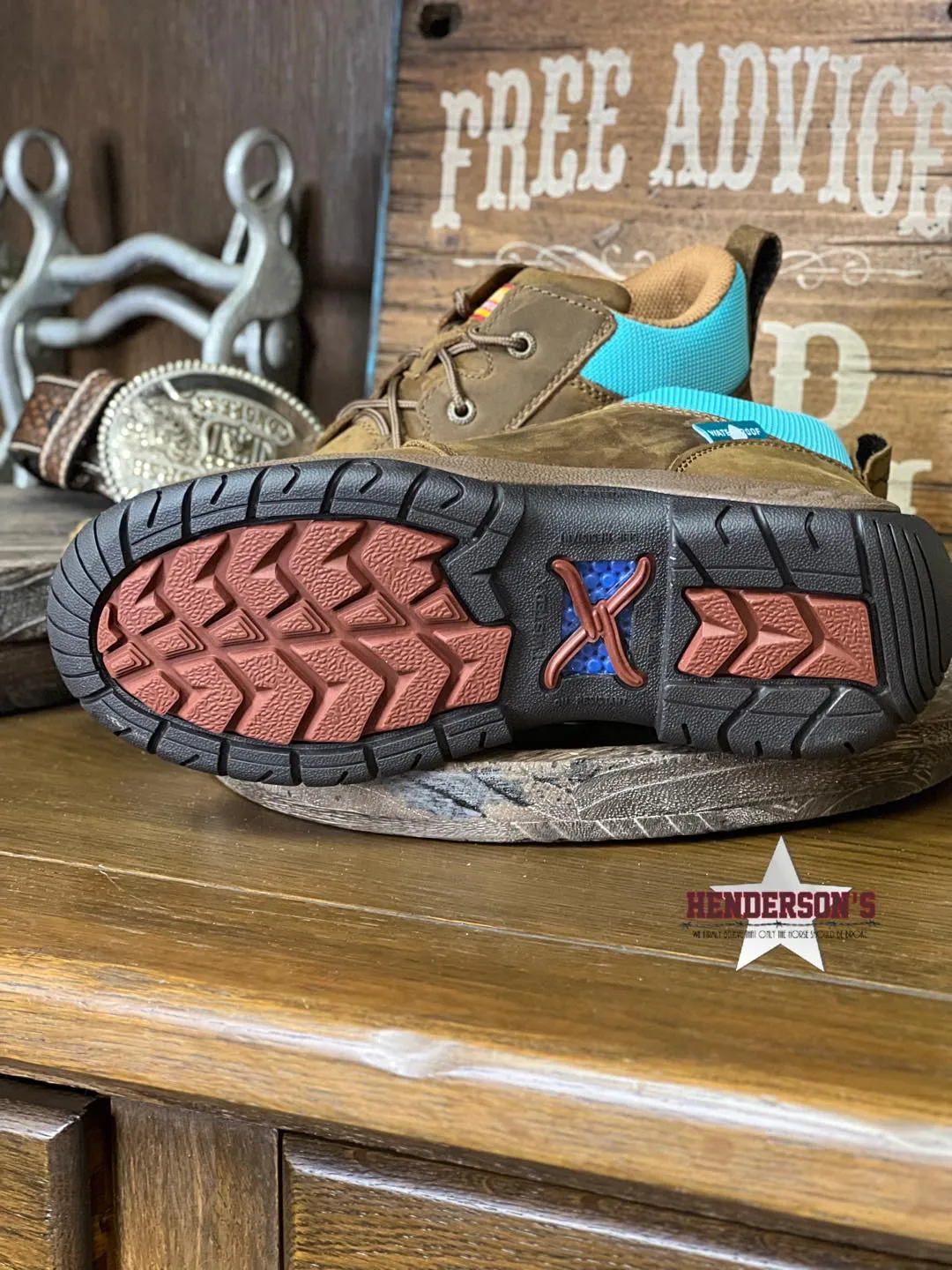 All Around Work Boots by Twisted X ~ Turquoise insulated