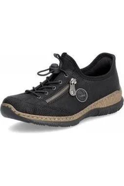 Kids Fun Rieker ladies Shoes N3267-01 Black