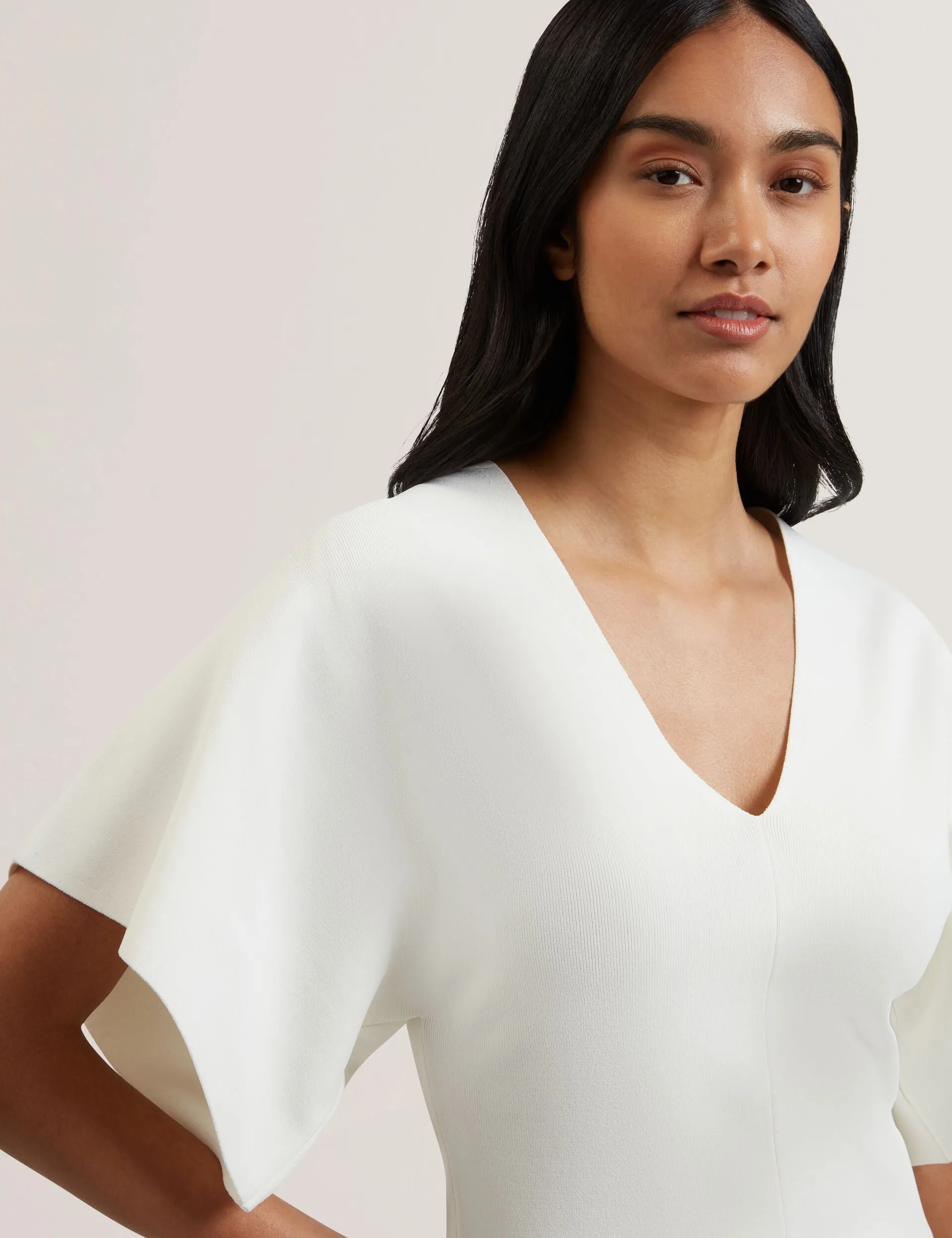 Layered Edge Trim REGINAH | IVORY