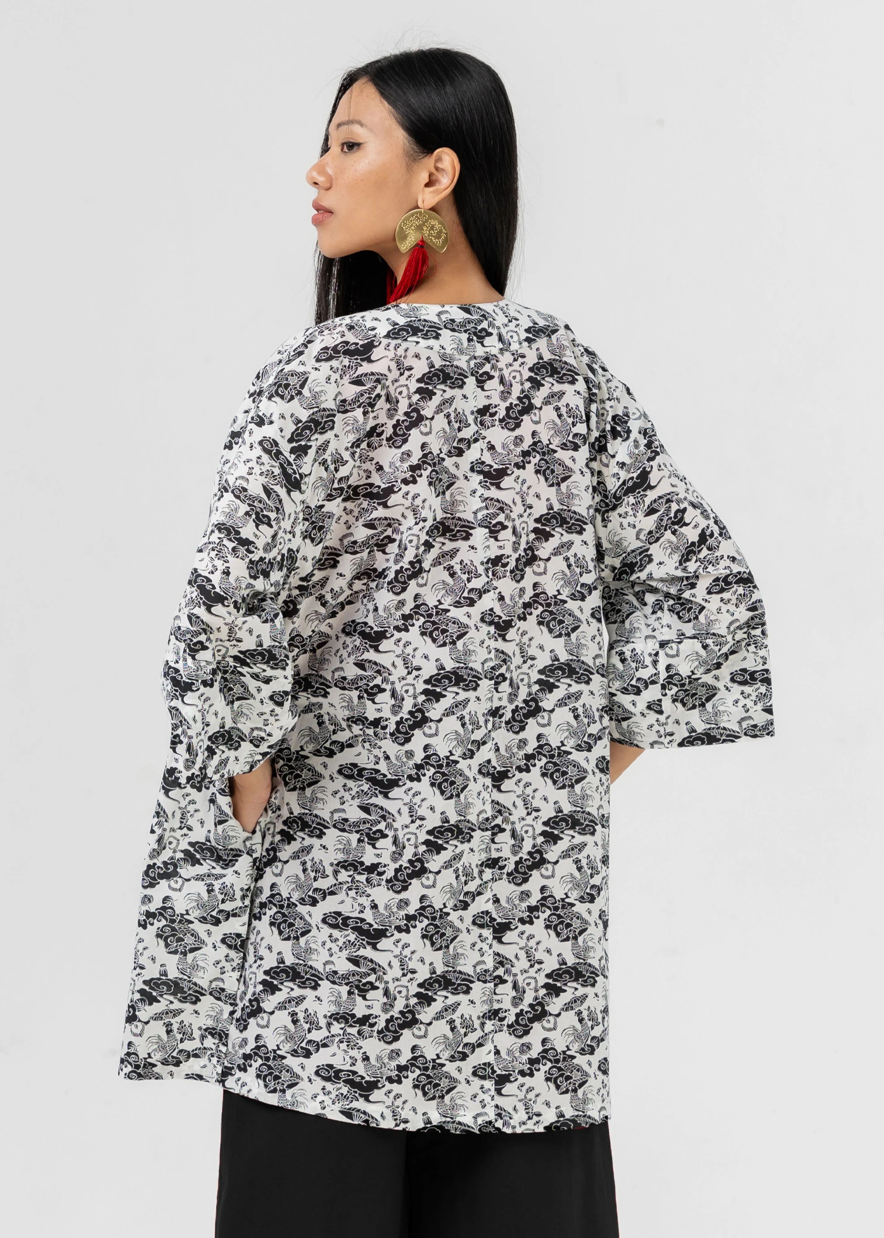 Weekend Style CASSIOPEIA - WHITE ROOSTER