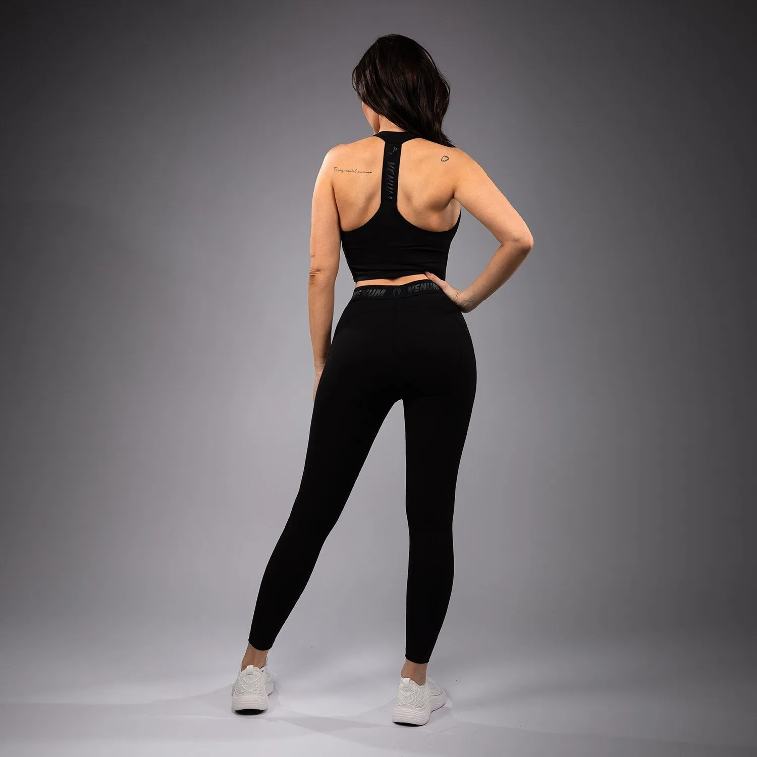 Venum Elevate Women Leggings - Black No Pressure Tall Fit Weekend Trip