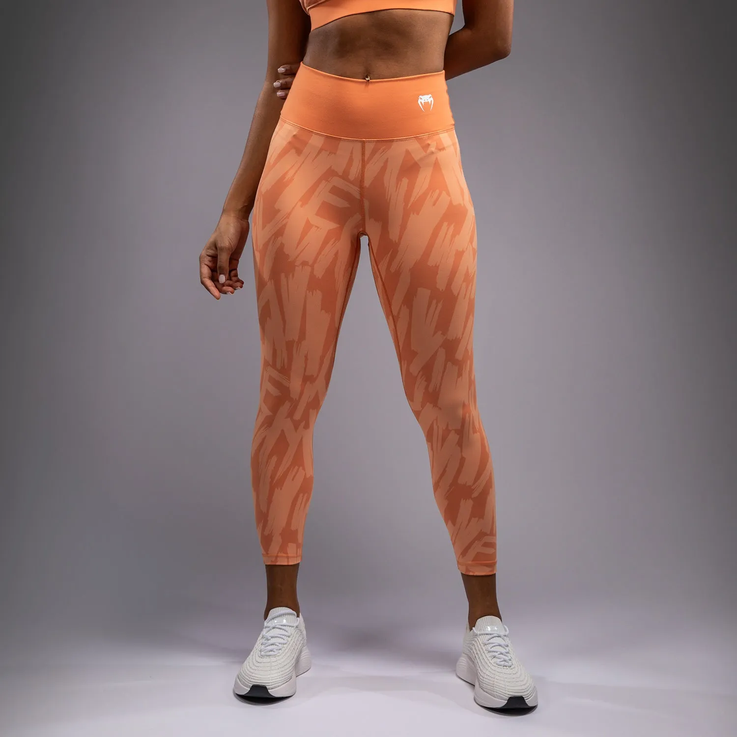Venum Graffiti Women??s 7/8 Leggings - Velvet Apricot Thermal regulation Stretch Fit Beginner Level