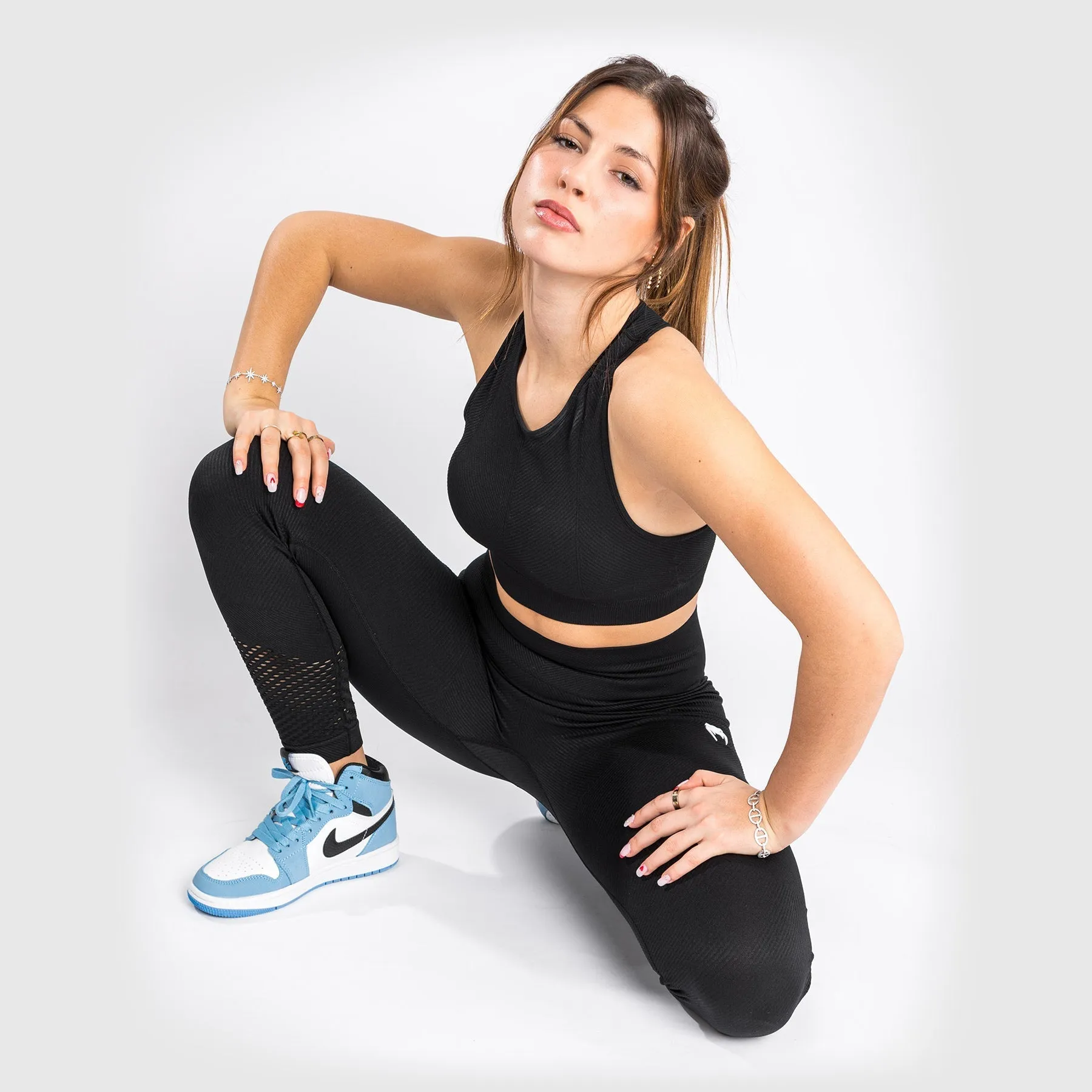 Venum Sparring  Seamless Leggings - For Women - Black Cool Fit