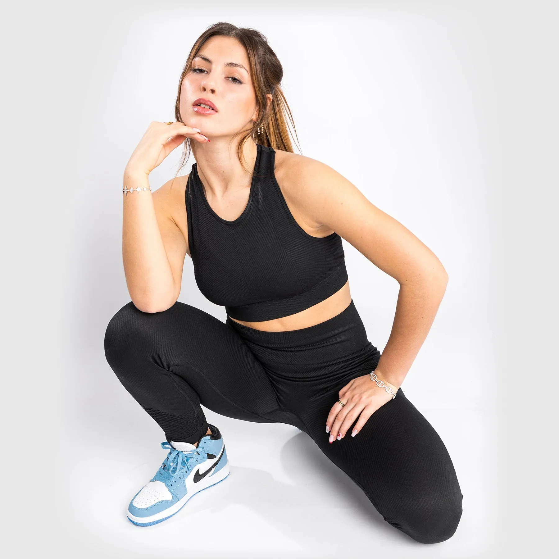 Venum Sparring  Seamless Leggings - For Women - Black Dance Practice For Men