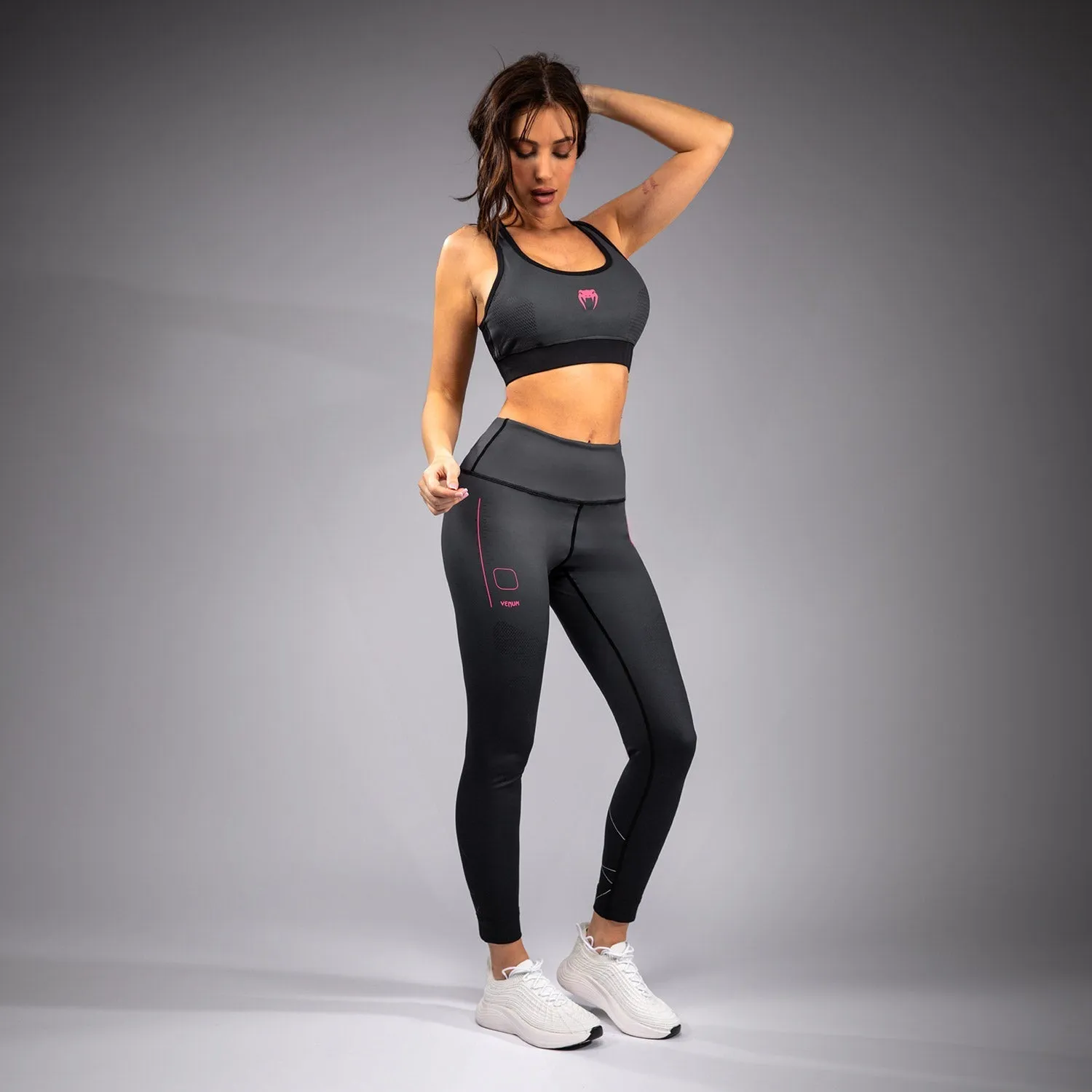 Venum Tactical XT Leggings - Black/Storm Grey Casual Comfort Fit High Stretchability