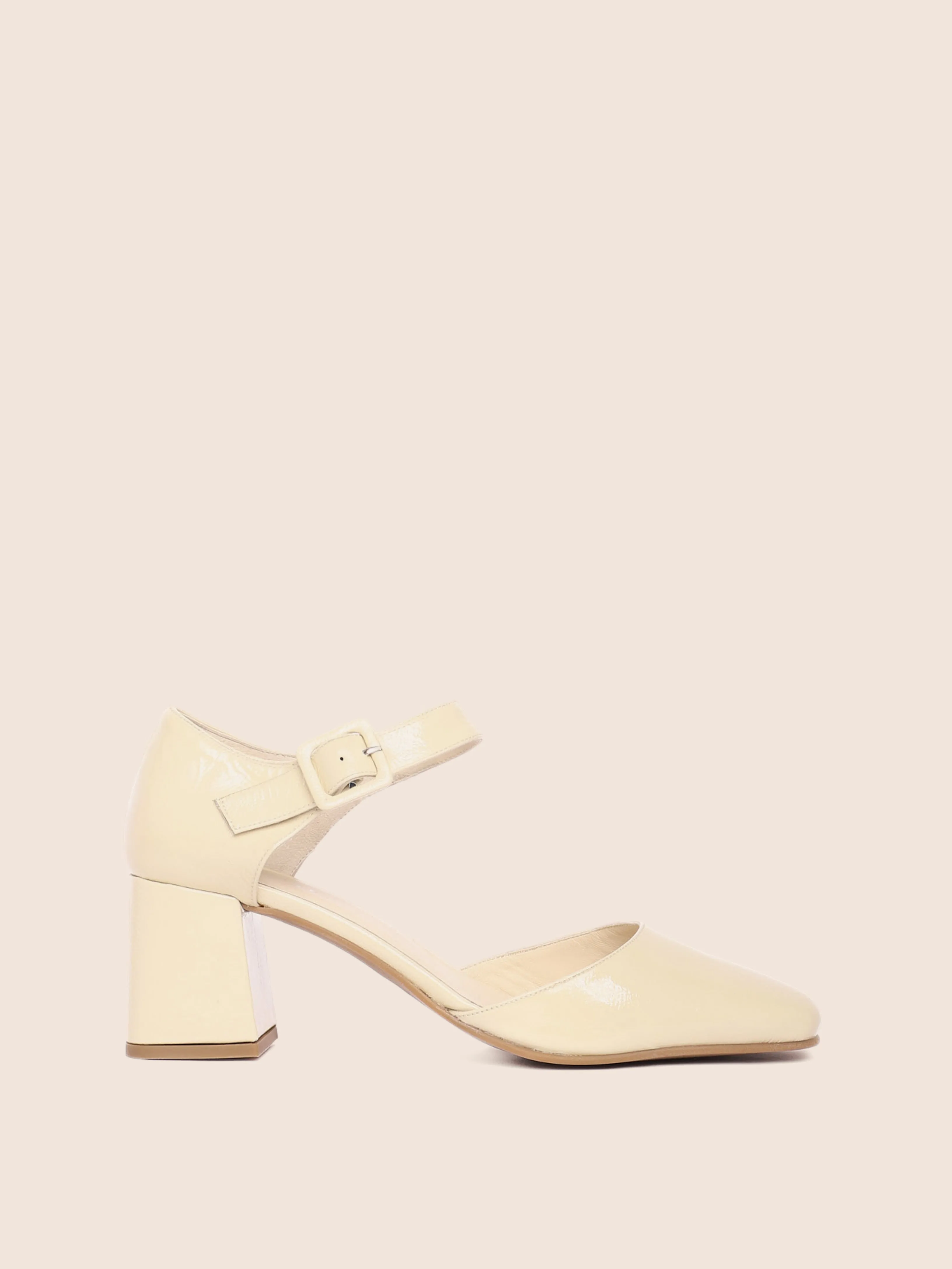 Comfortable Heeled Sandals Marbella Butter Mary Jane