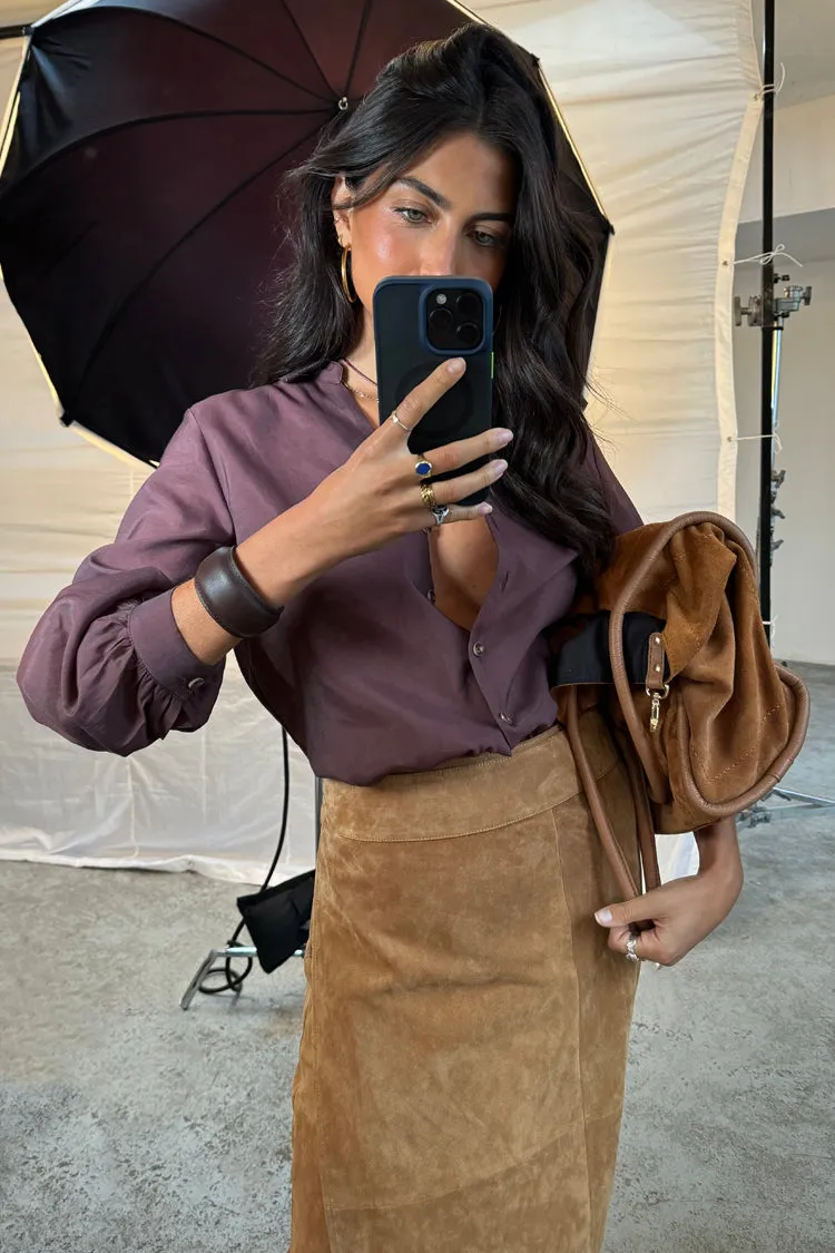 Chocolate Miley Shirt Slim Style