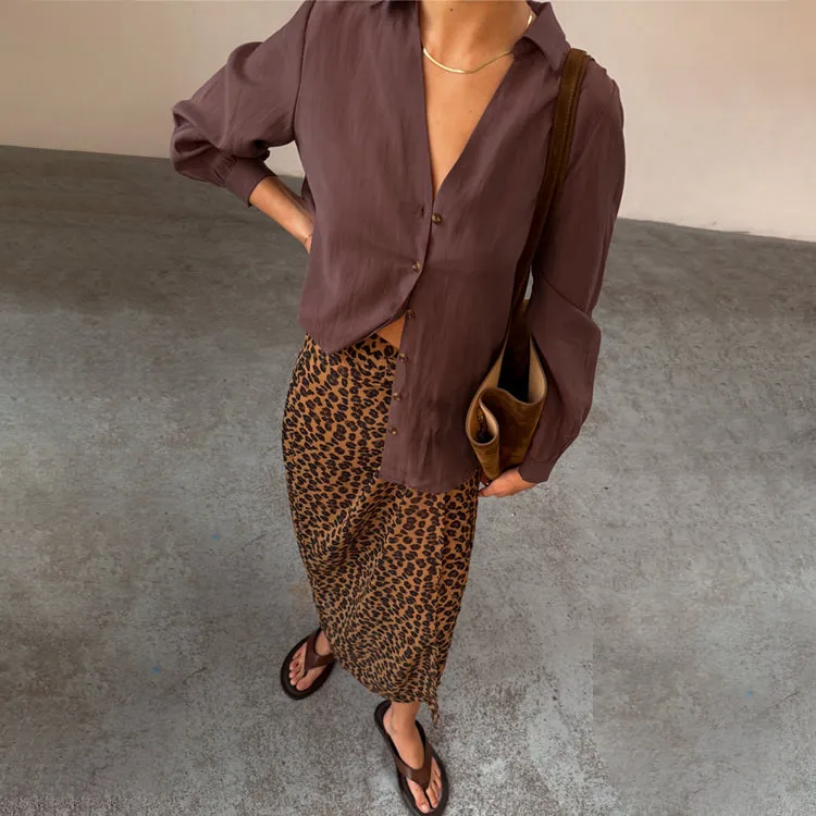 Active Flex Smart Wear Chocolate Miley Shirt