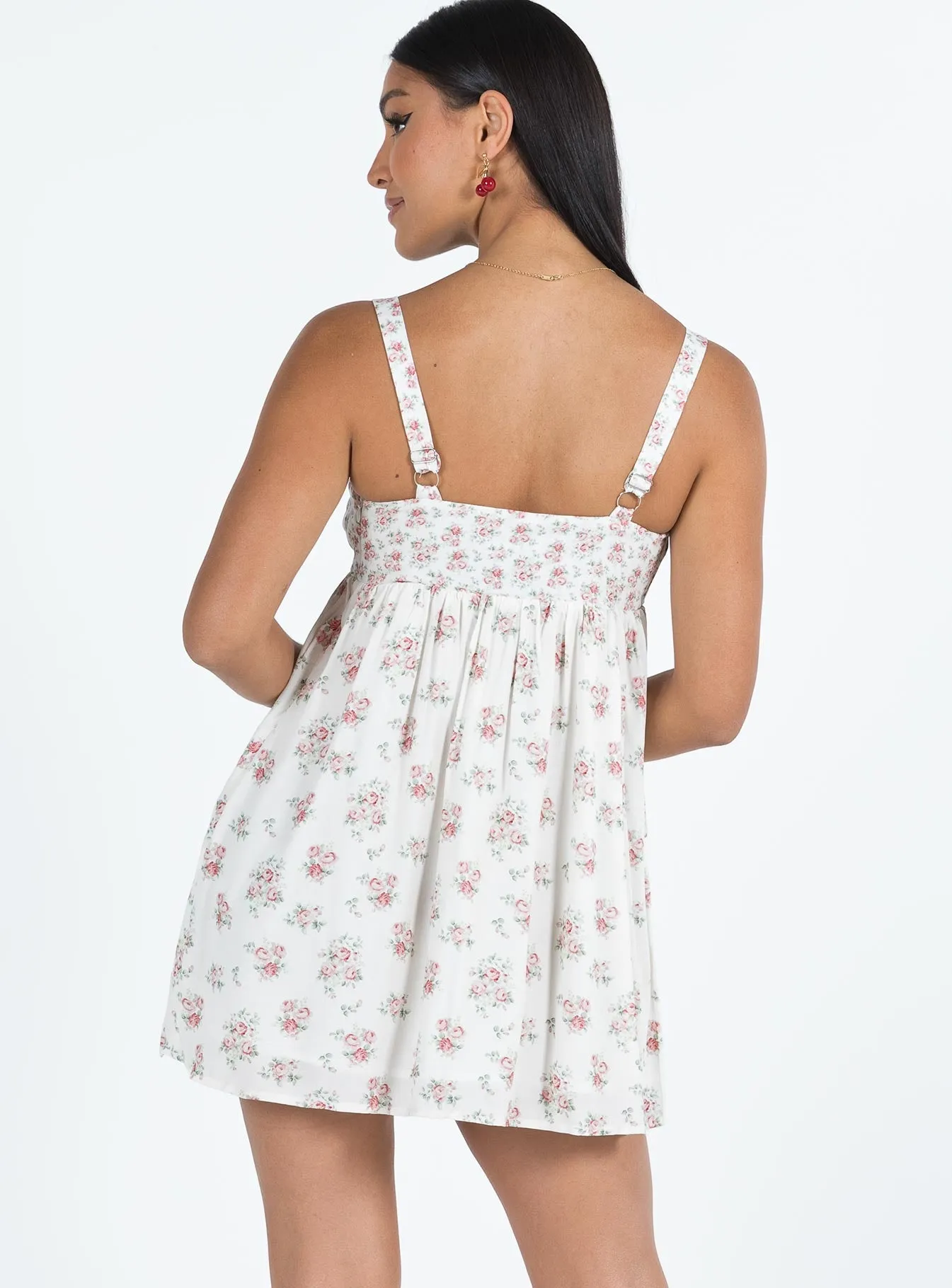 Relaxed-fit gown Vance Mini Dress Pink / Floral