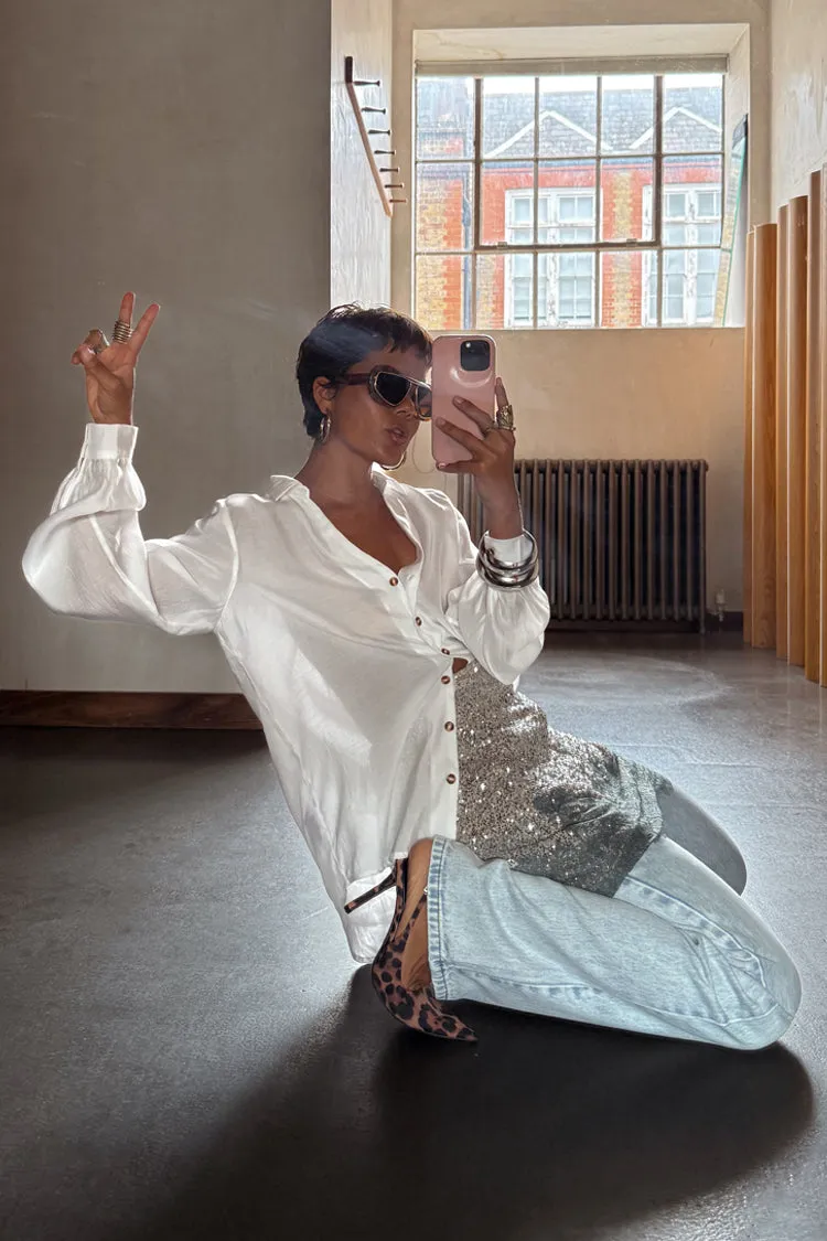 Recycled Polyester Quality Comfort White Miley Shirt