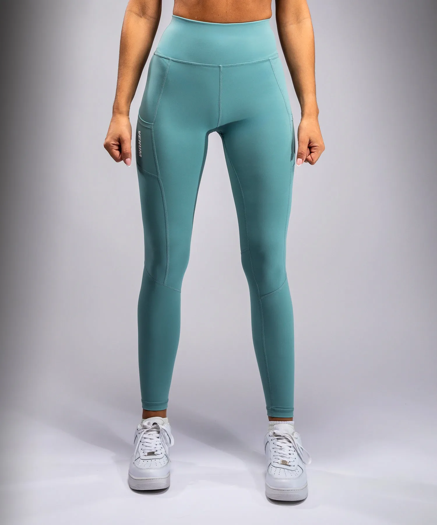 Venum Essential Women's Performance Leggings - Aqua Green School Sports For Teens