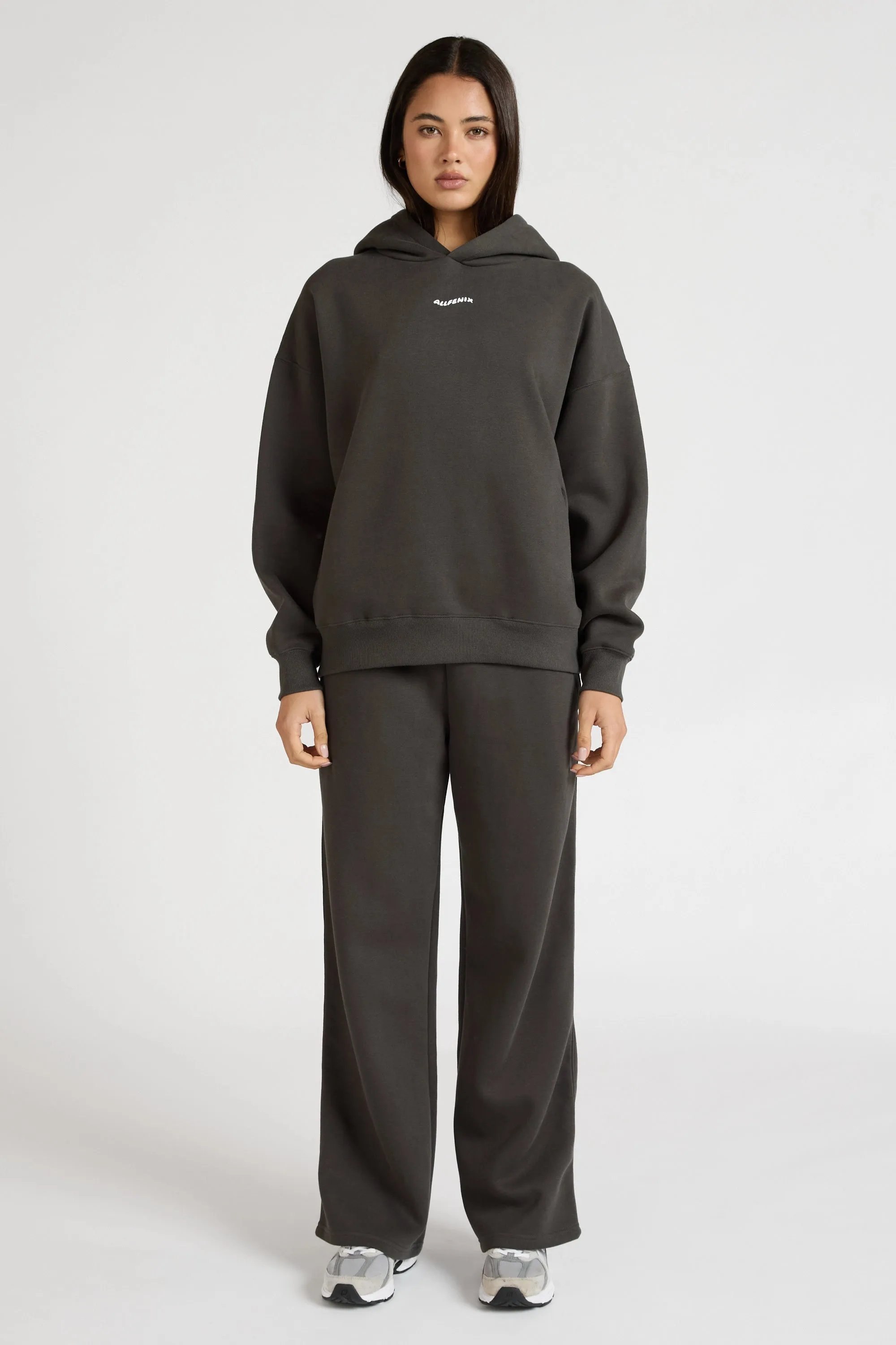 Wide Leg Track Pant All Season Fit