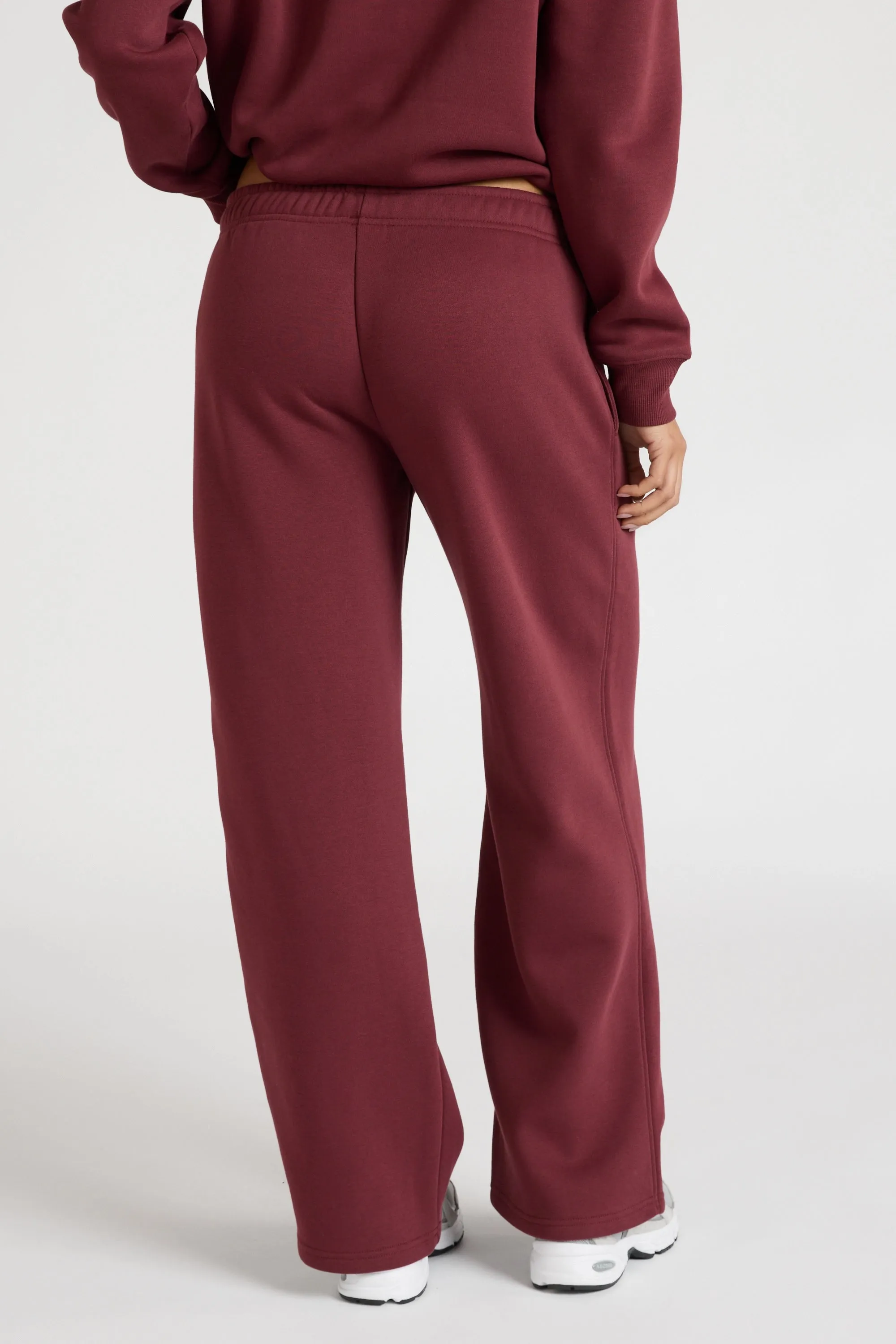 Wide Leg Track Pant Modern Comfort