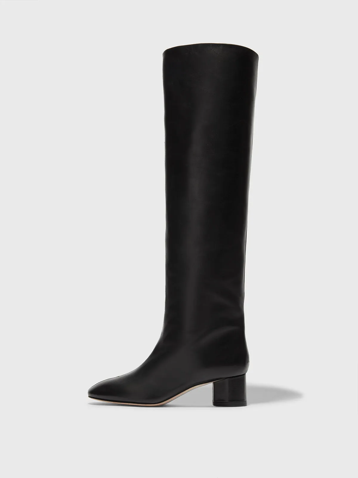Willa Leather Over-Knee Boots Ranch Mode