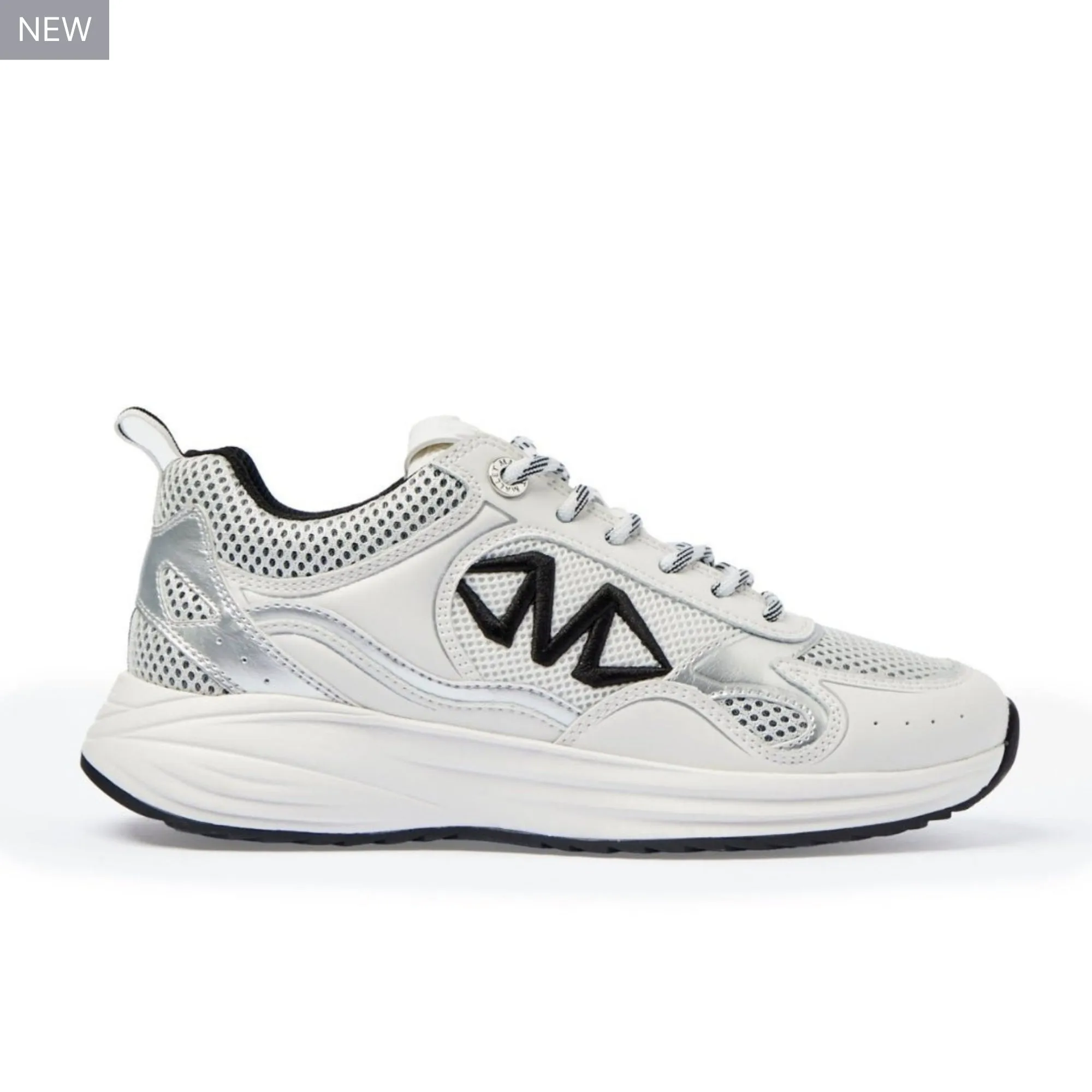 Modern Comfort Sporty Frame Willow White Silver Womens