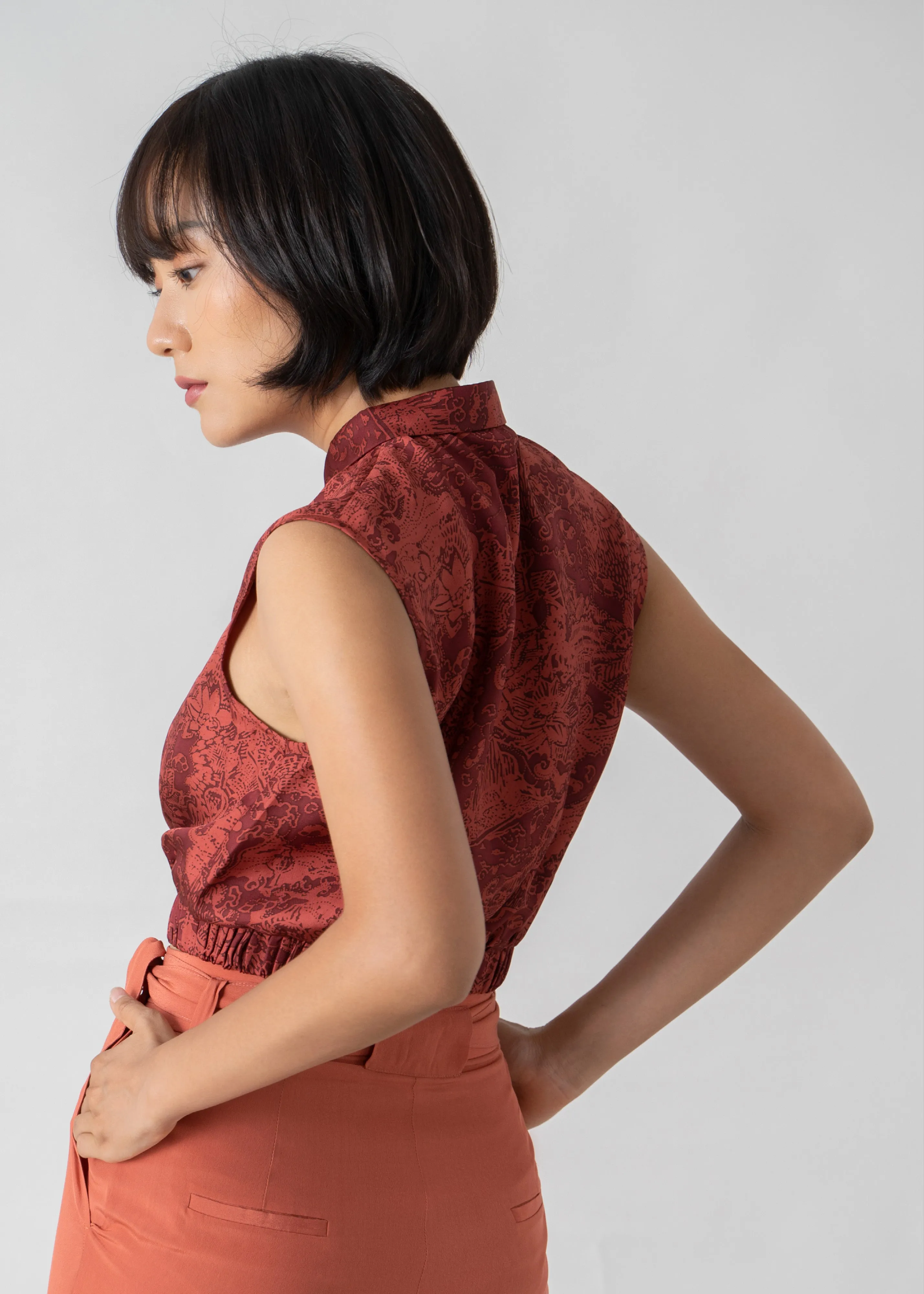 RUBY - RED FAIFO Stylish Jacket