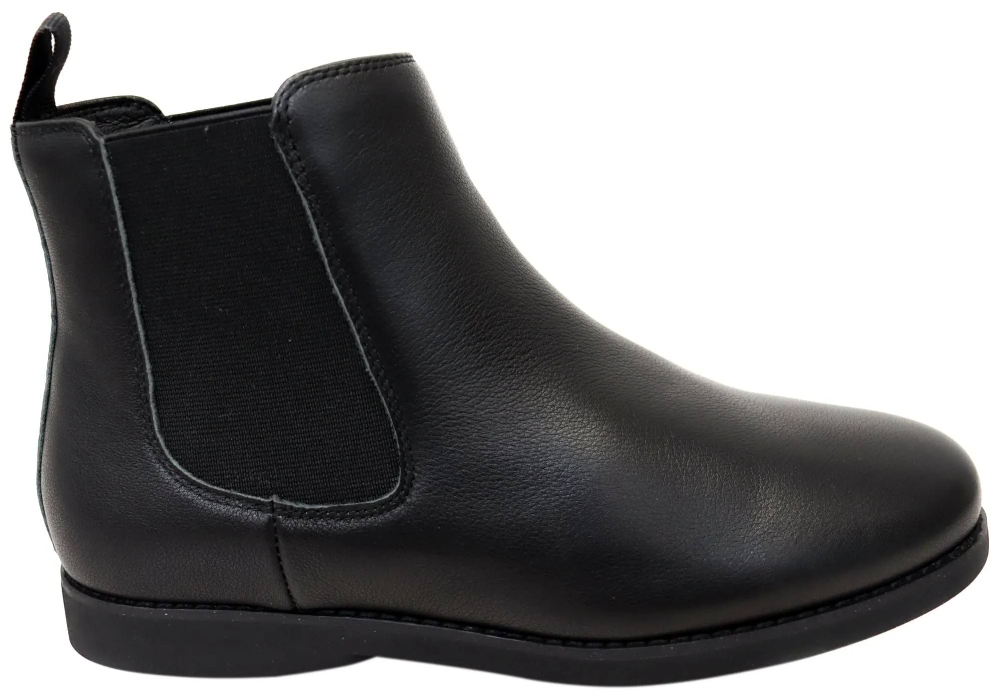 Low Heel Classic Touch Florsheim Womens Comfortable Leather Easy Flex Chelsea Boots