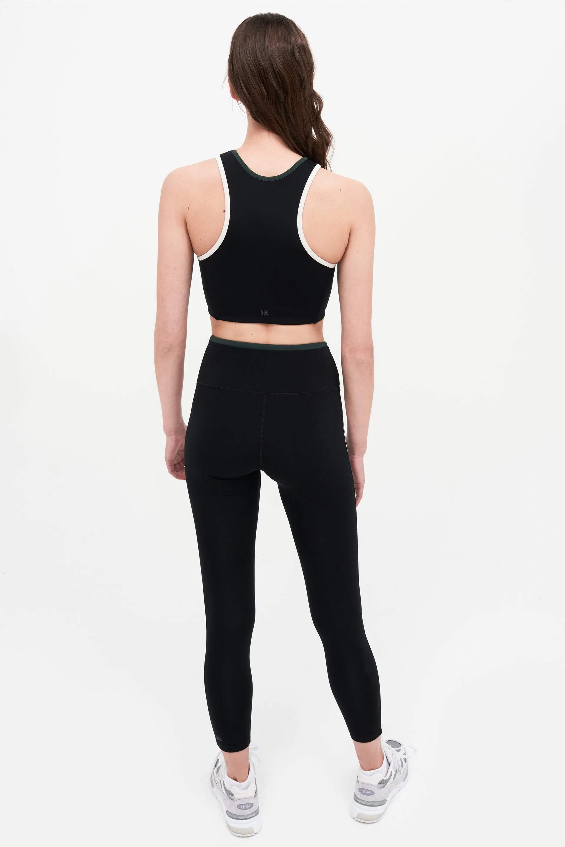 Sara Airweight Bra, Black Elastic Fabric Lightweight Fit