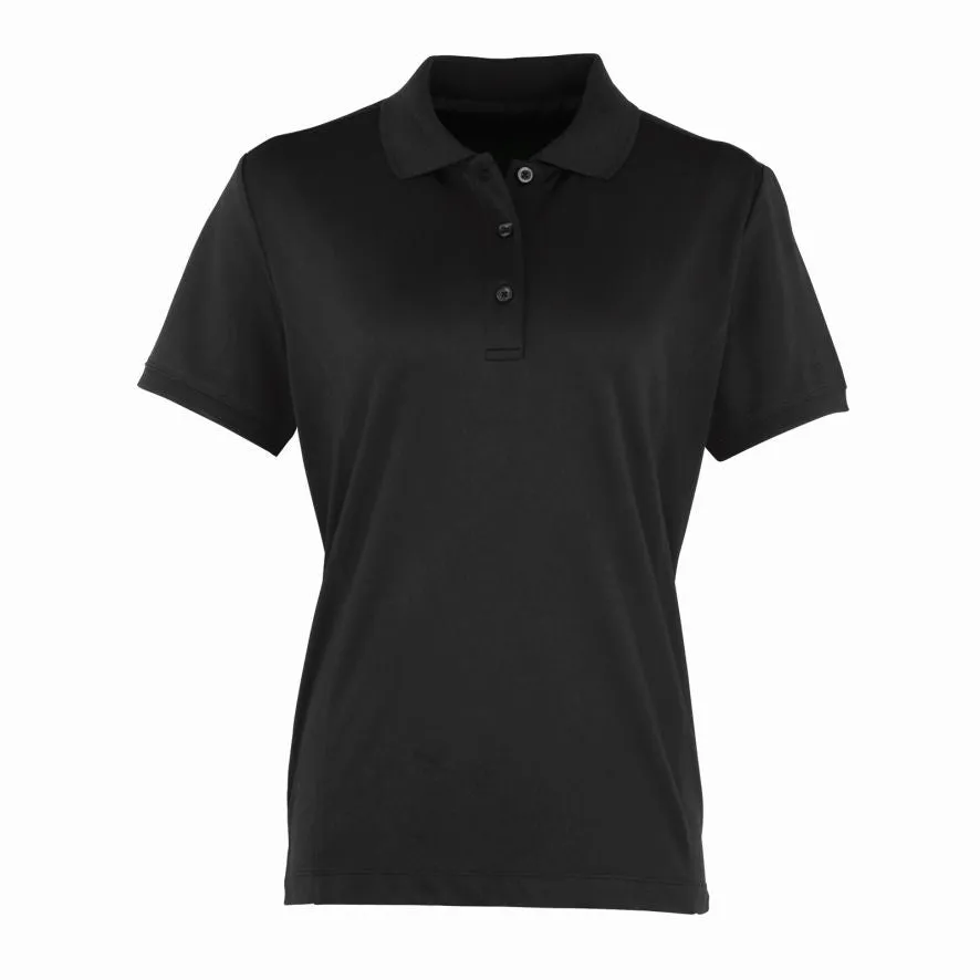 Women's Coolchecker Pique Polo | BLACK Regular fit normality AllDay Comfort