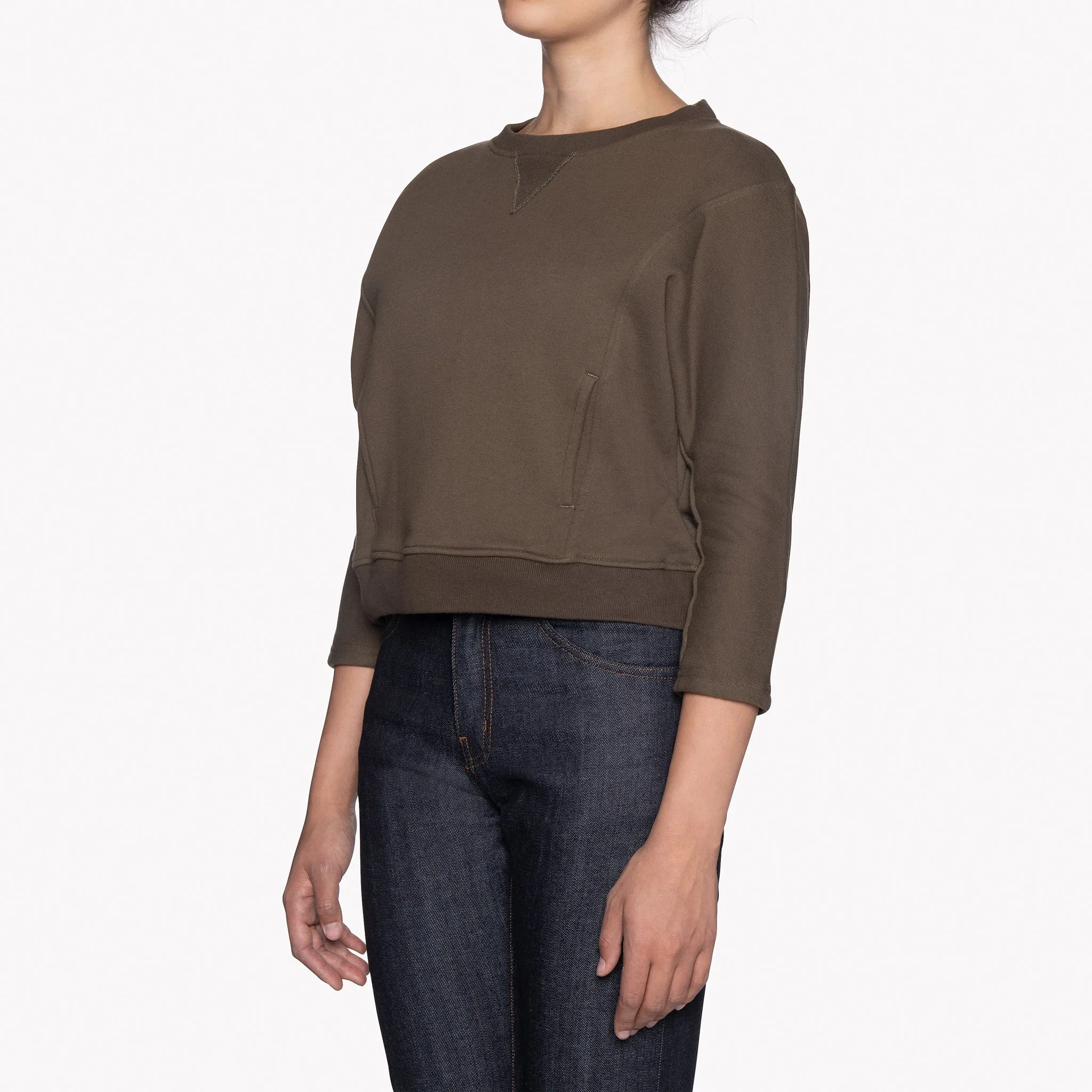 Women's - Smart Crew - Terry - Hunter Layer Chic