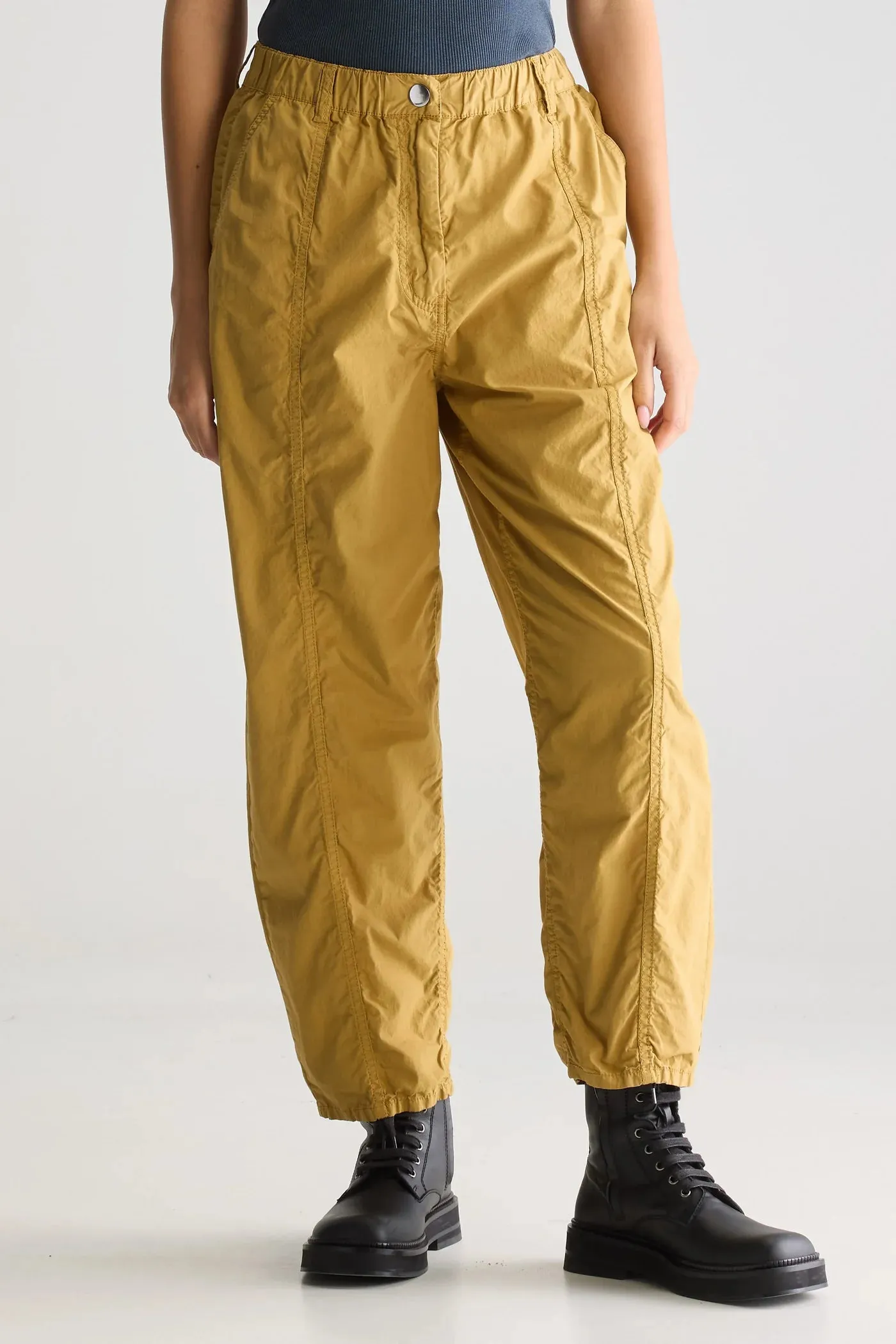 UltraSoftLining clean design Bellerose Wesley Relaxed Pants Pale Khaki